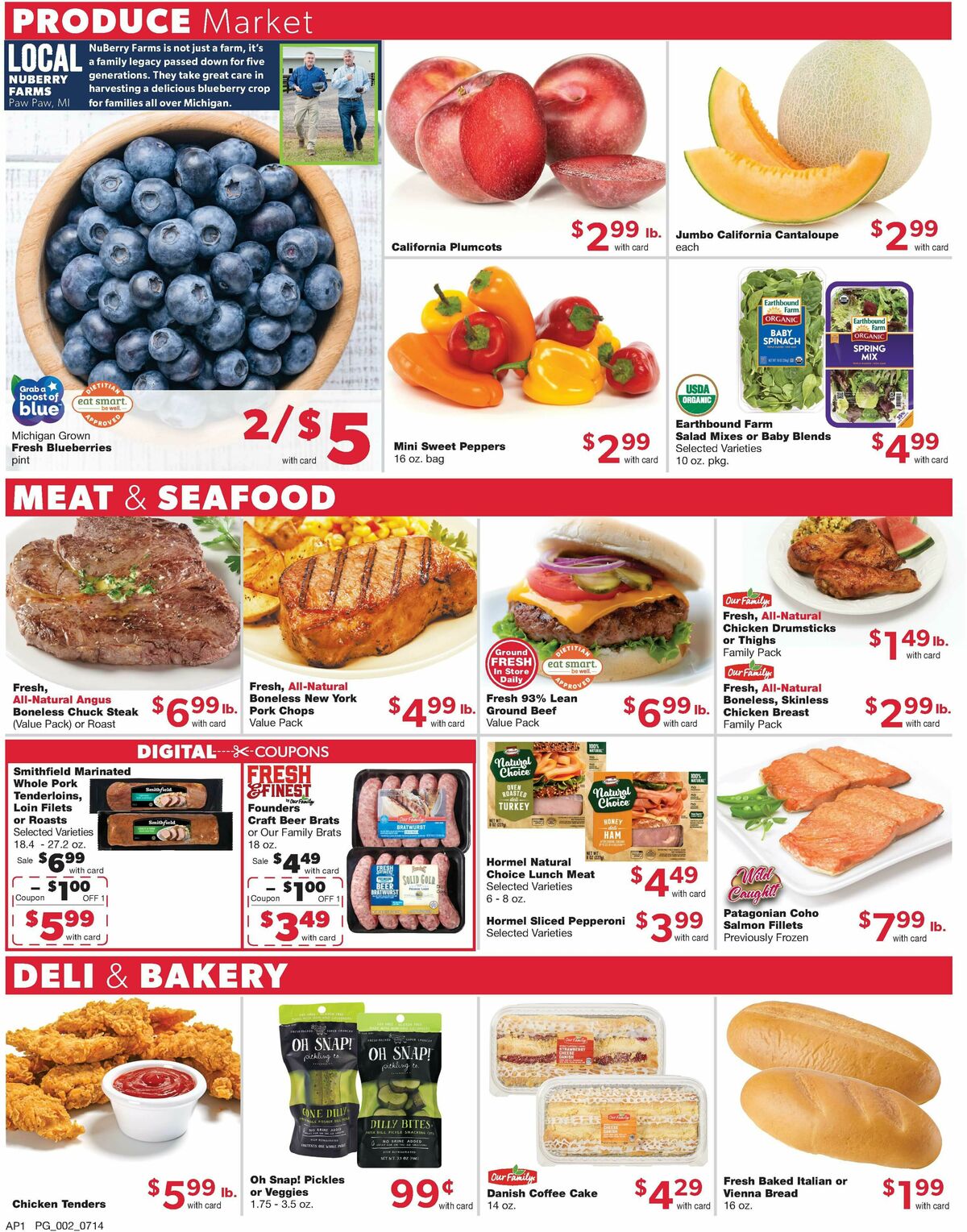 Family Fare Weekly Ad from July 14