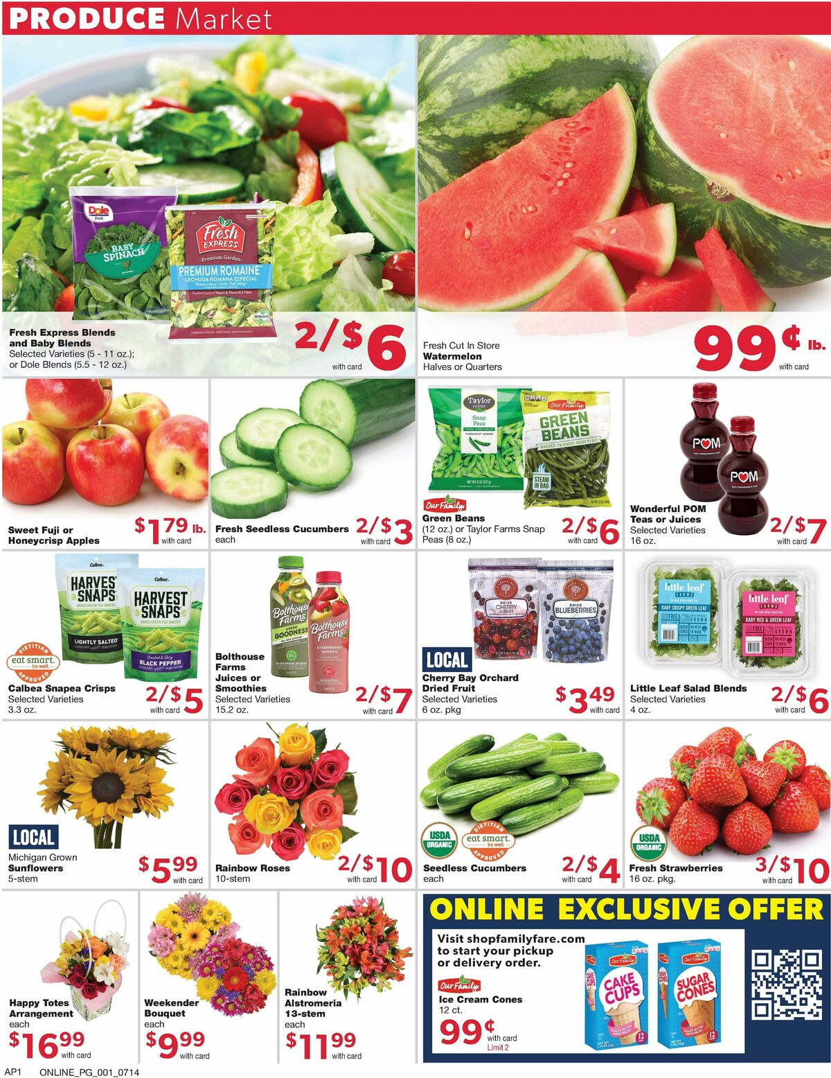 Family Fare Weekly Ad from July 14