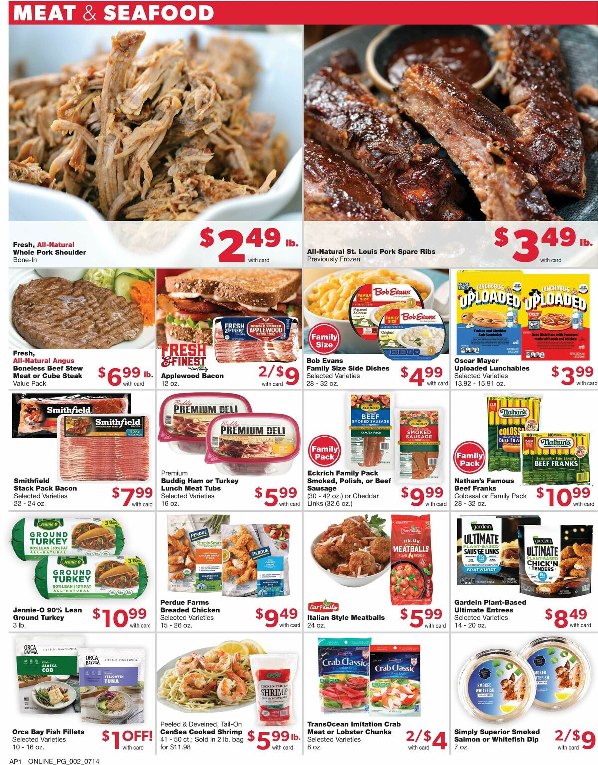 Family Fare Weekly Ad from July 14