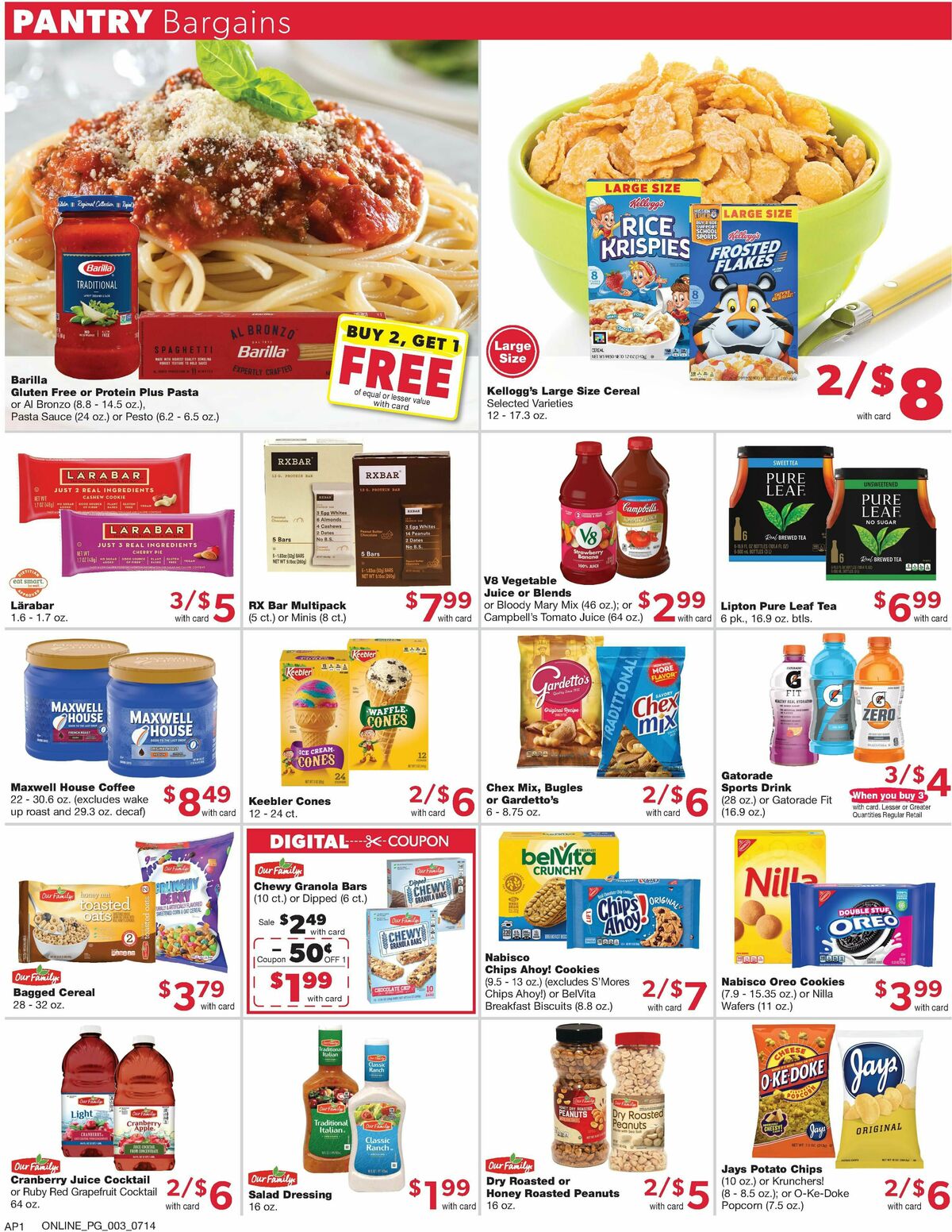 Family Fare Weekly Ad from July 14