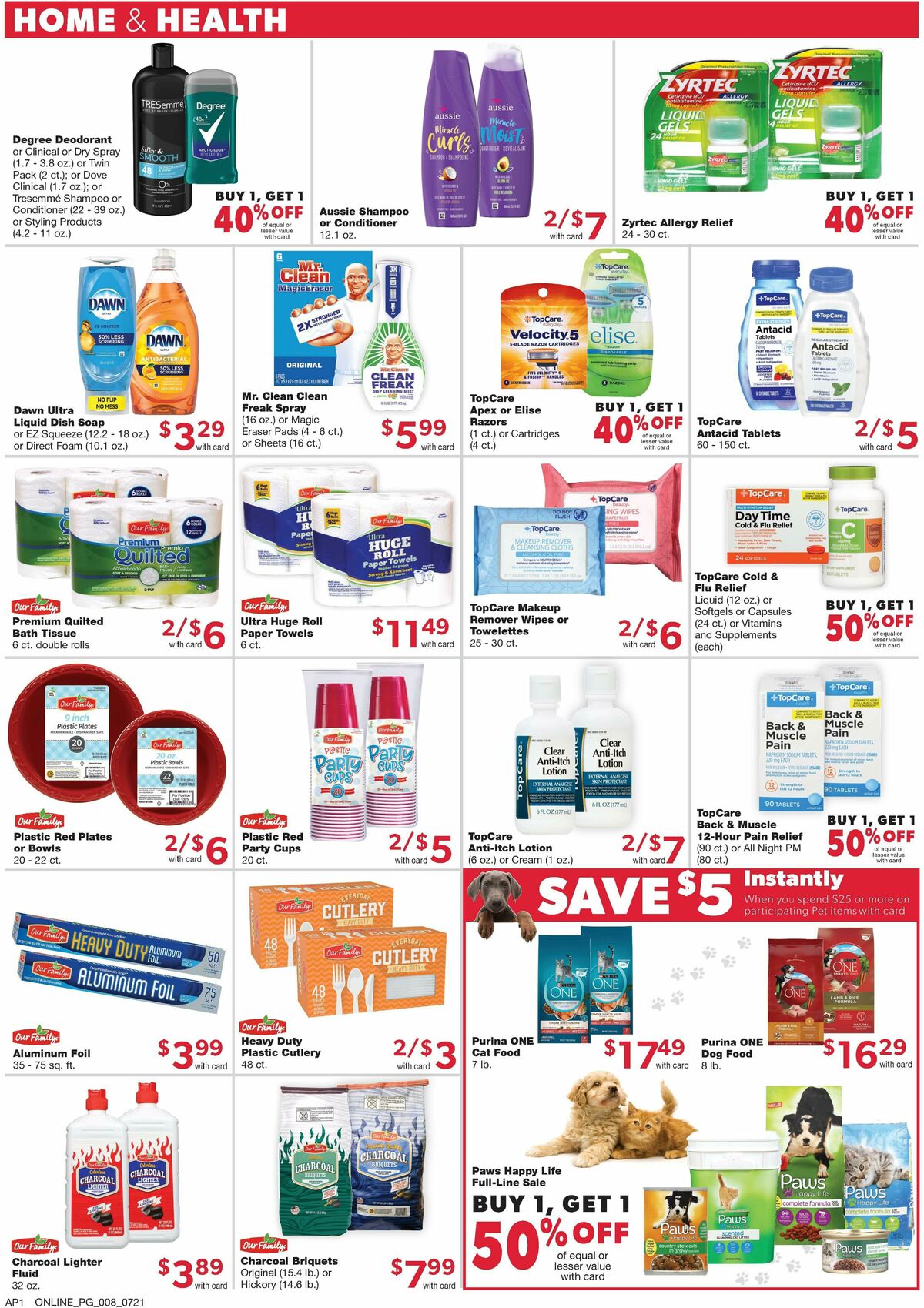 Family Fare Weekly Ad from July 21