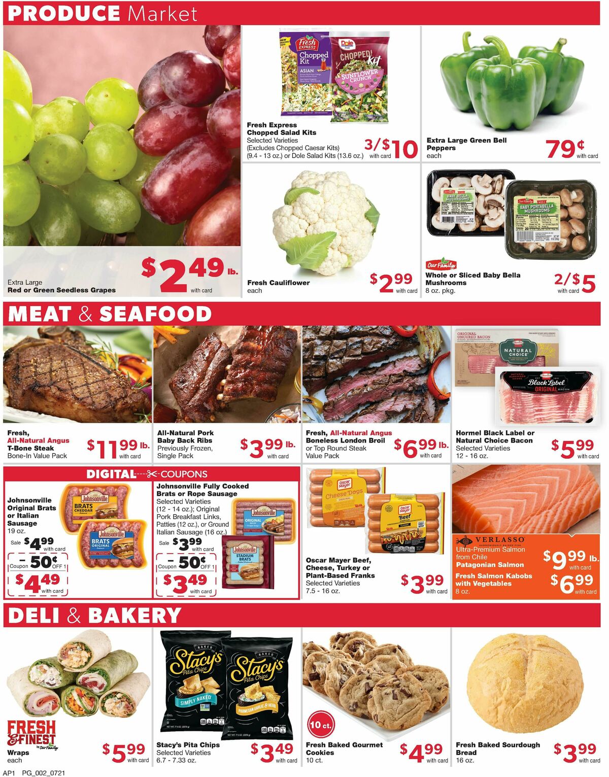 Family Fare Weekly Ad from July 21