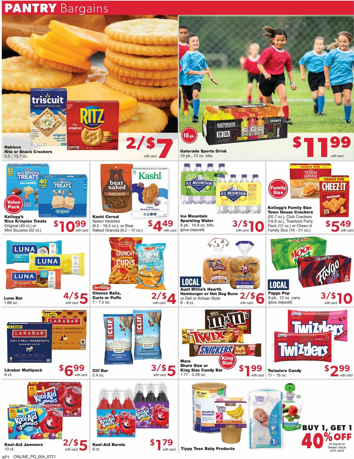 Family Fare Weekly Ad from July 21