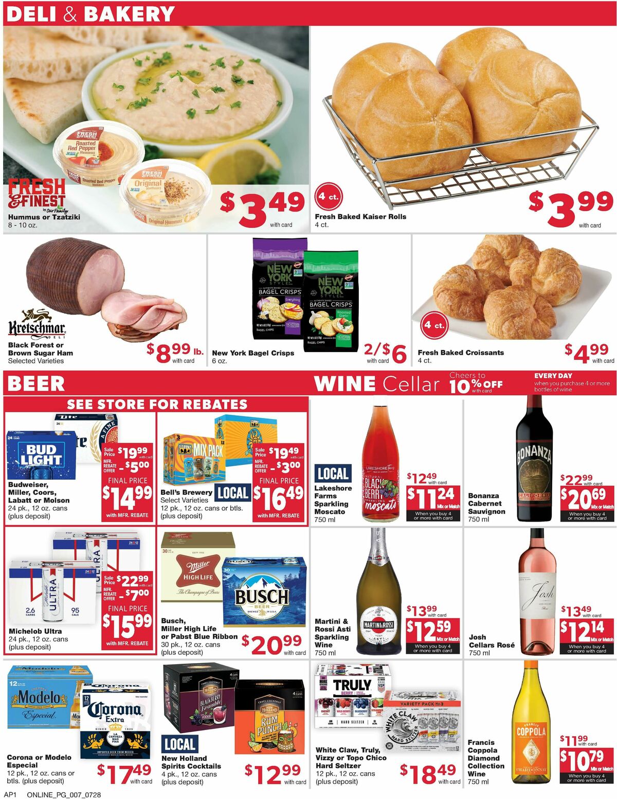 Family Fare Weekly Ad from July 28