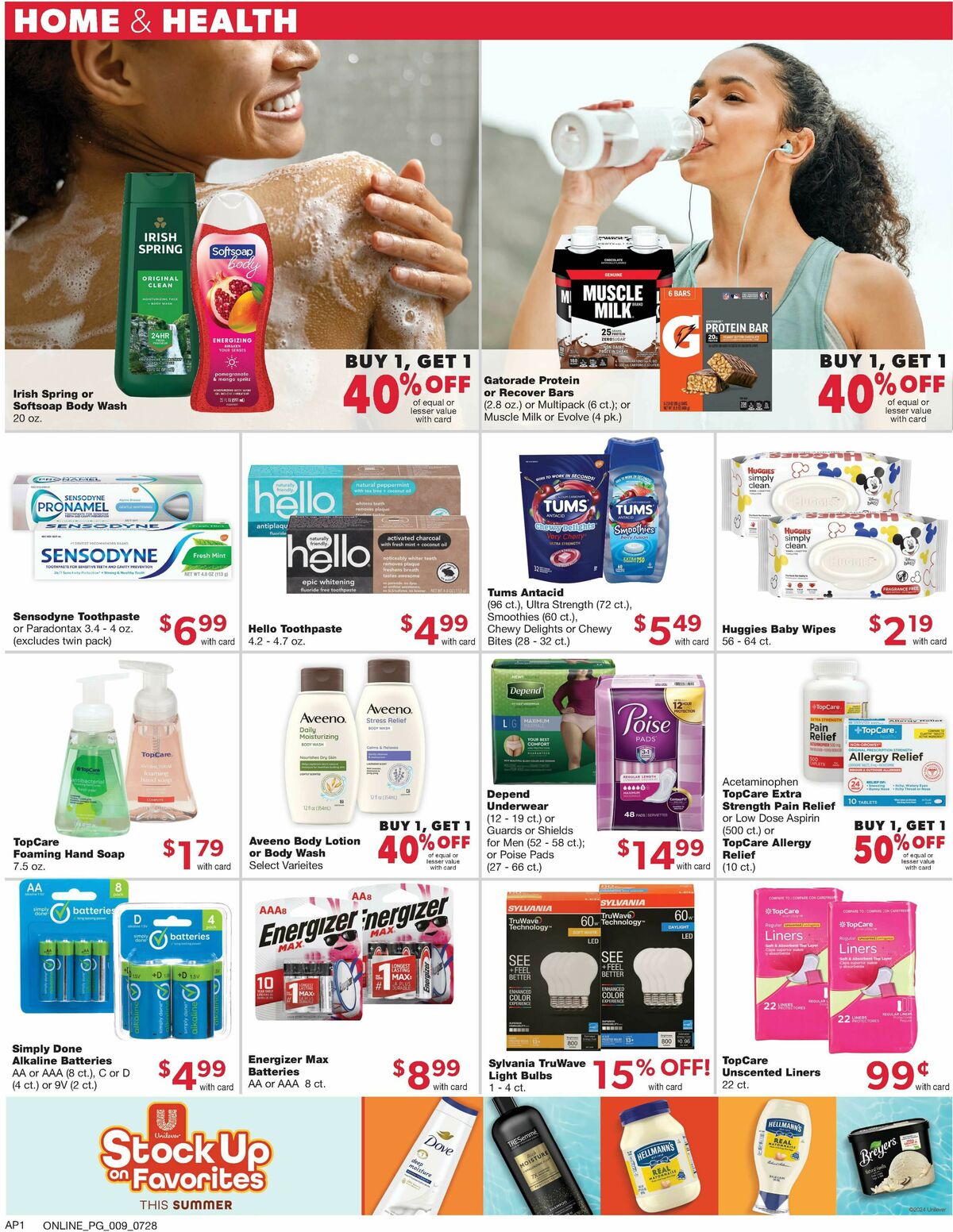 Family Fare Weekly Ad from July 28