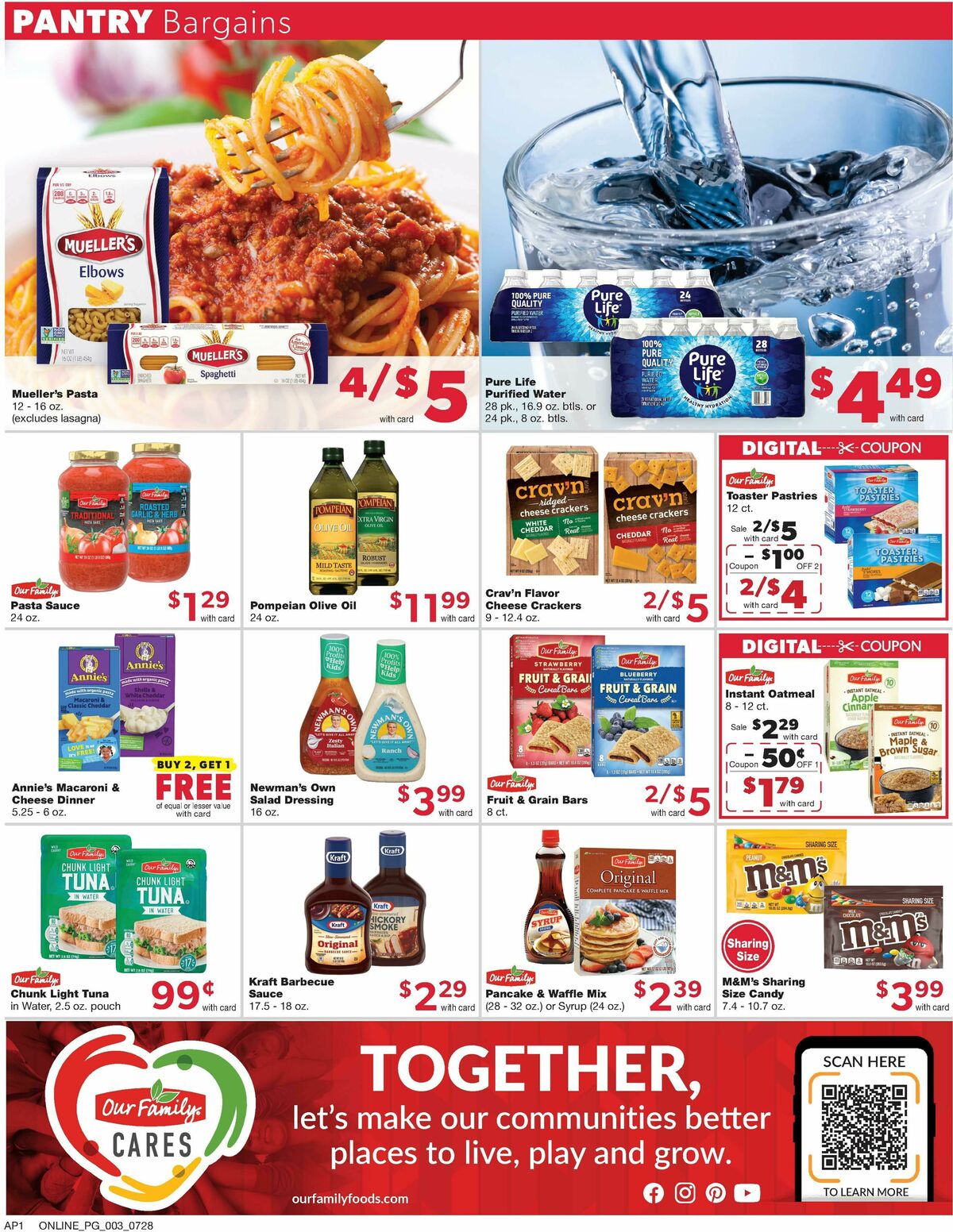 Family Fare Weekly Ad from July 28