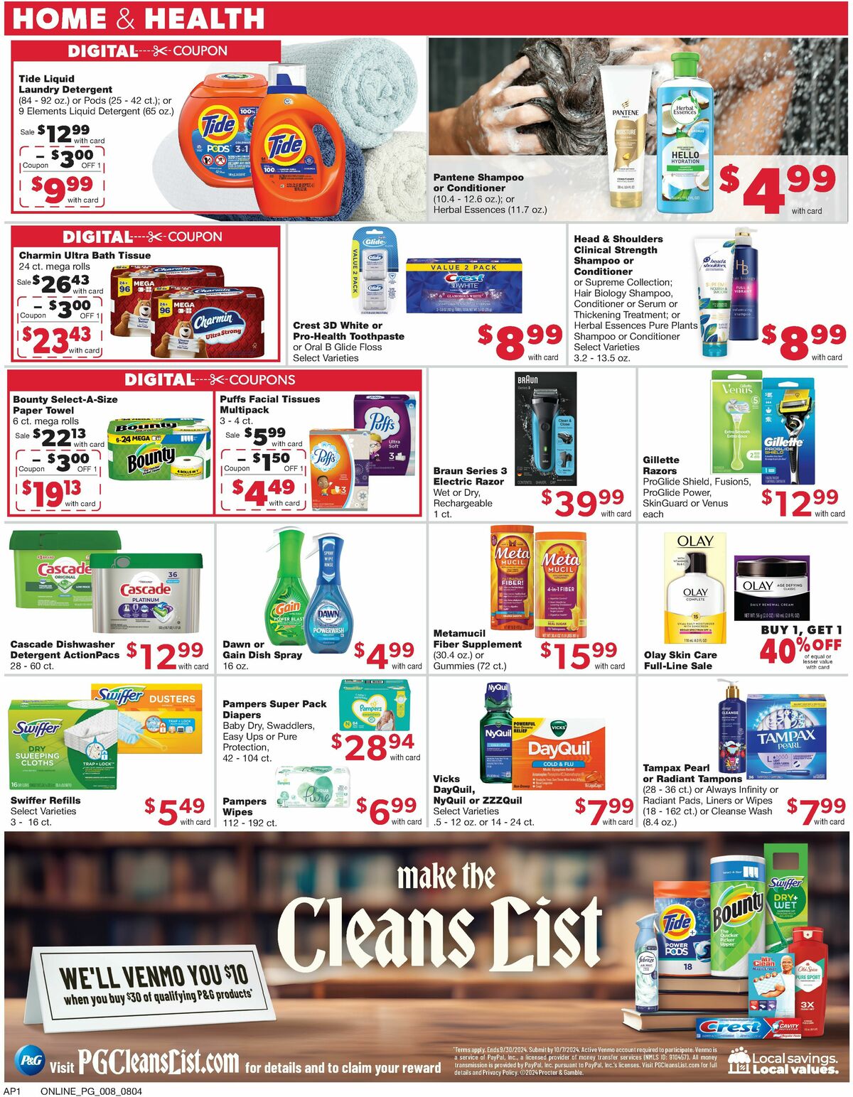 Family Fare Weekly Ad from August 4