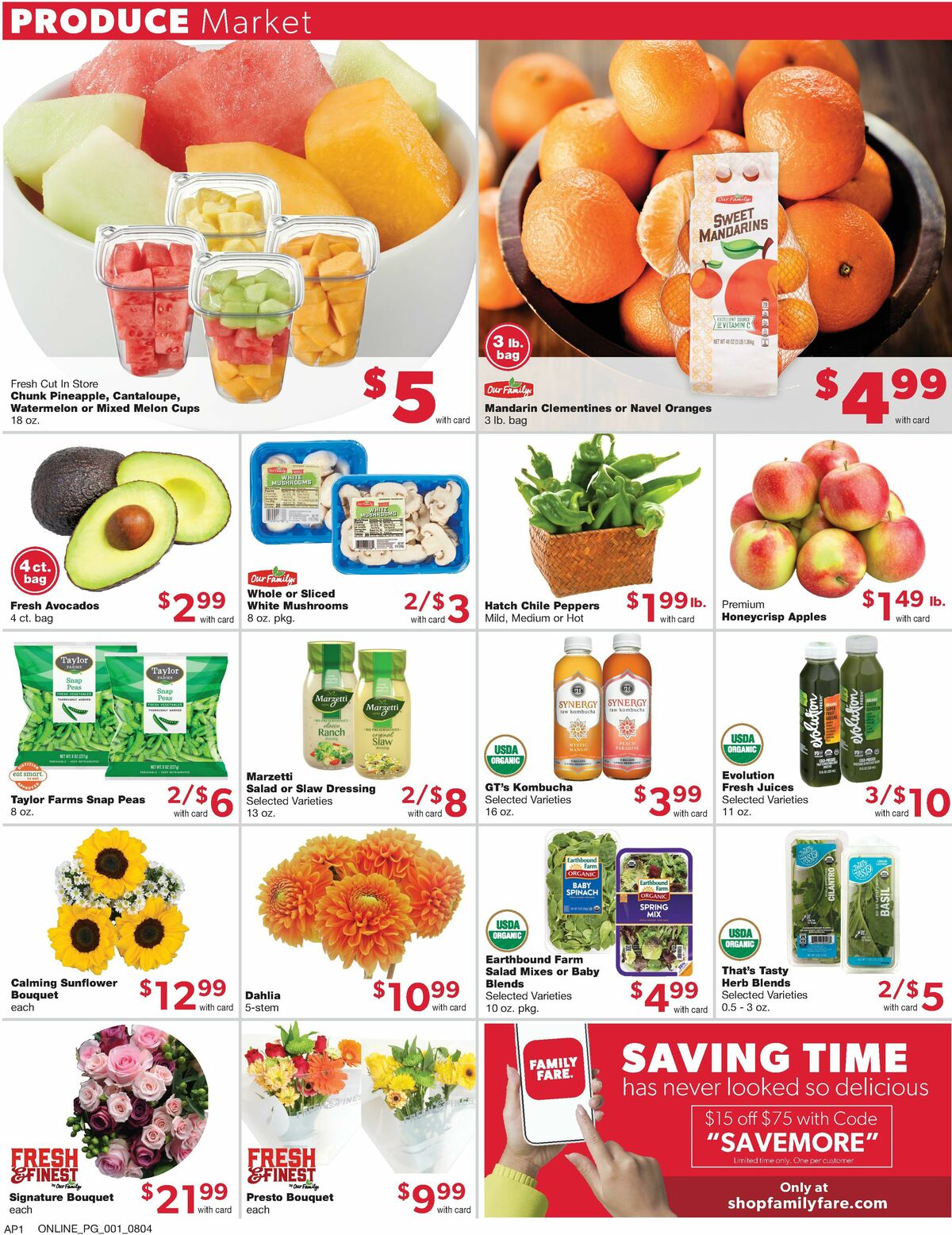 Family Fare Weekly Ad from August 4