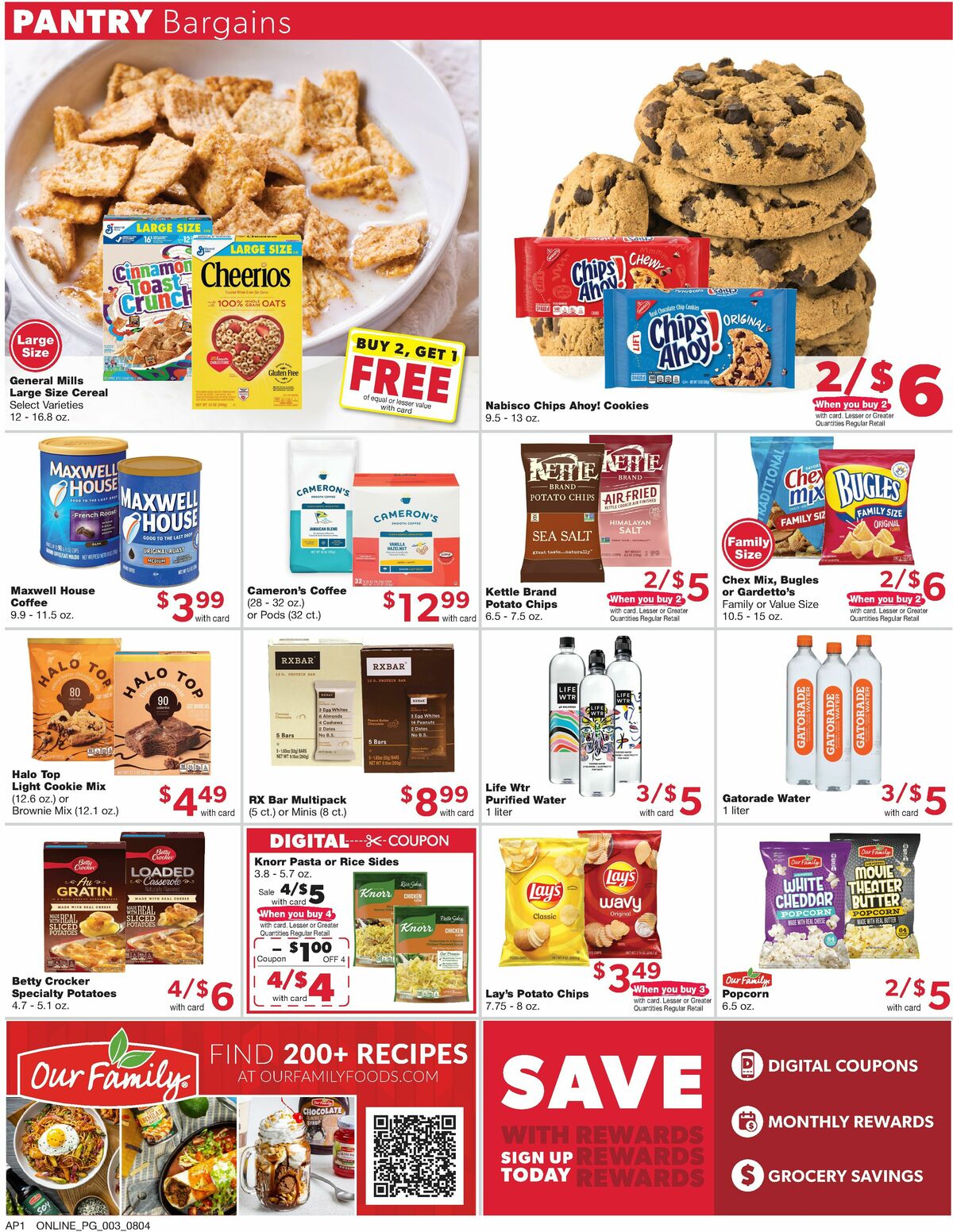 Family Fare Weekly Ad from August 4