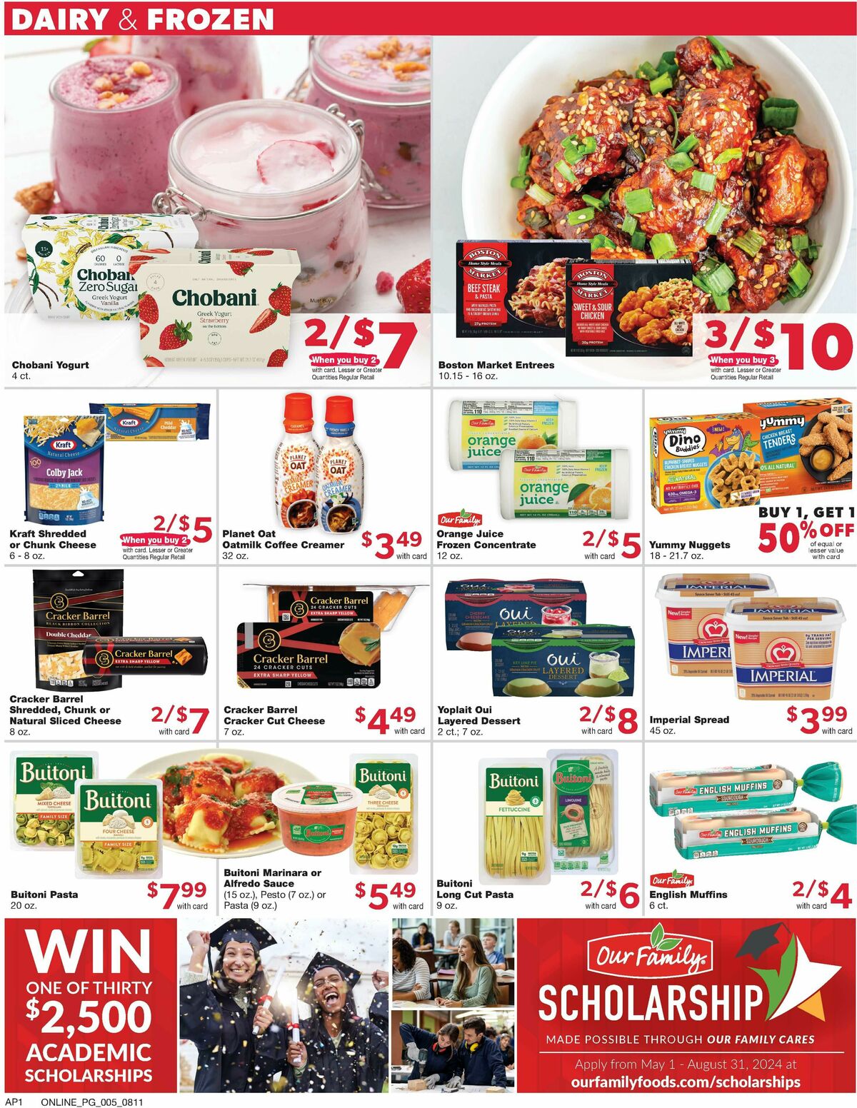 Family Fare Weekly Ad from August 11