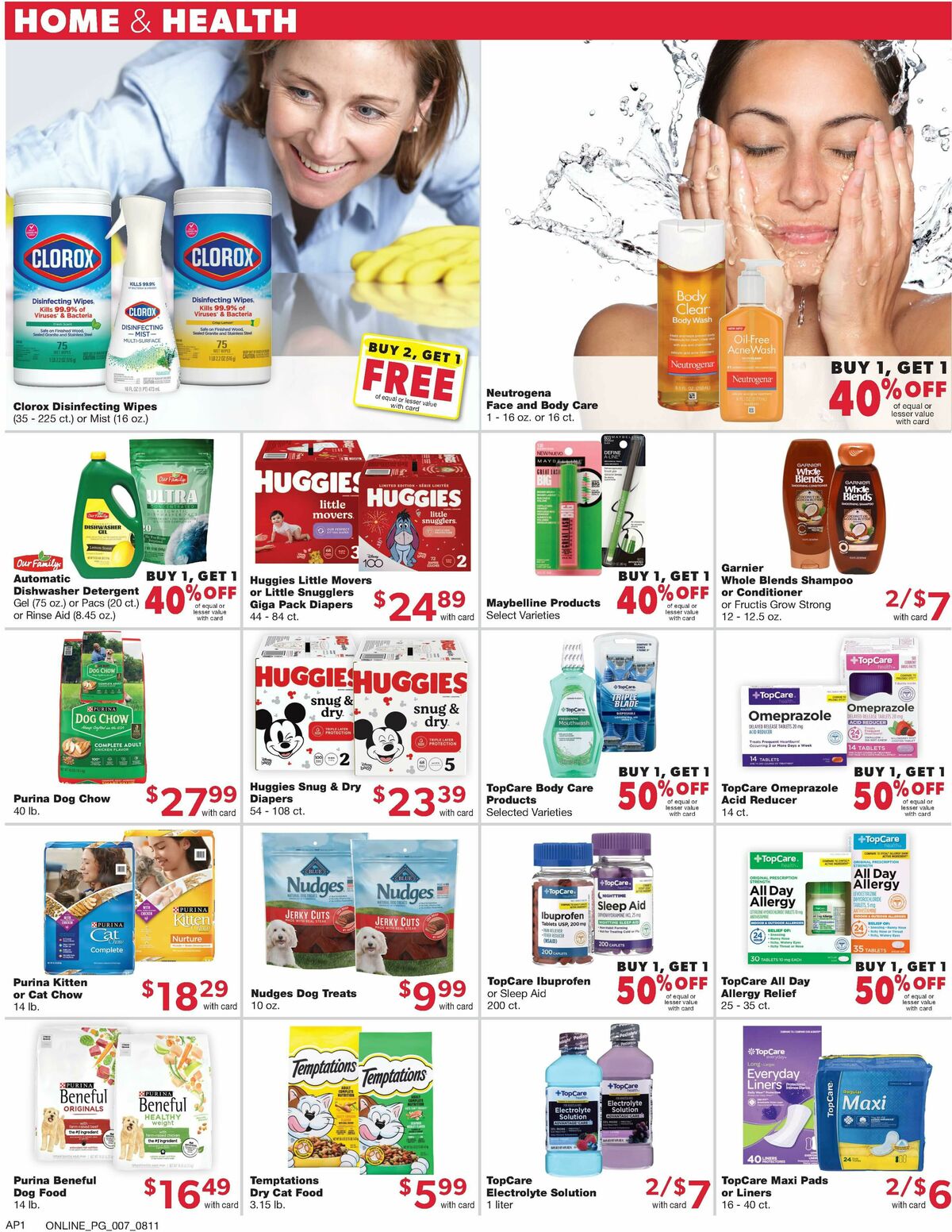 Family Fare Weekly Ad from August 11