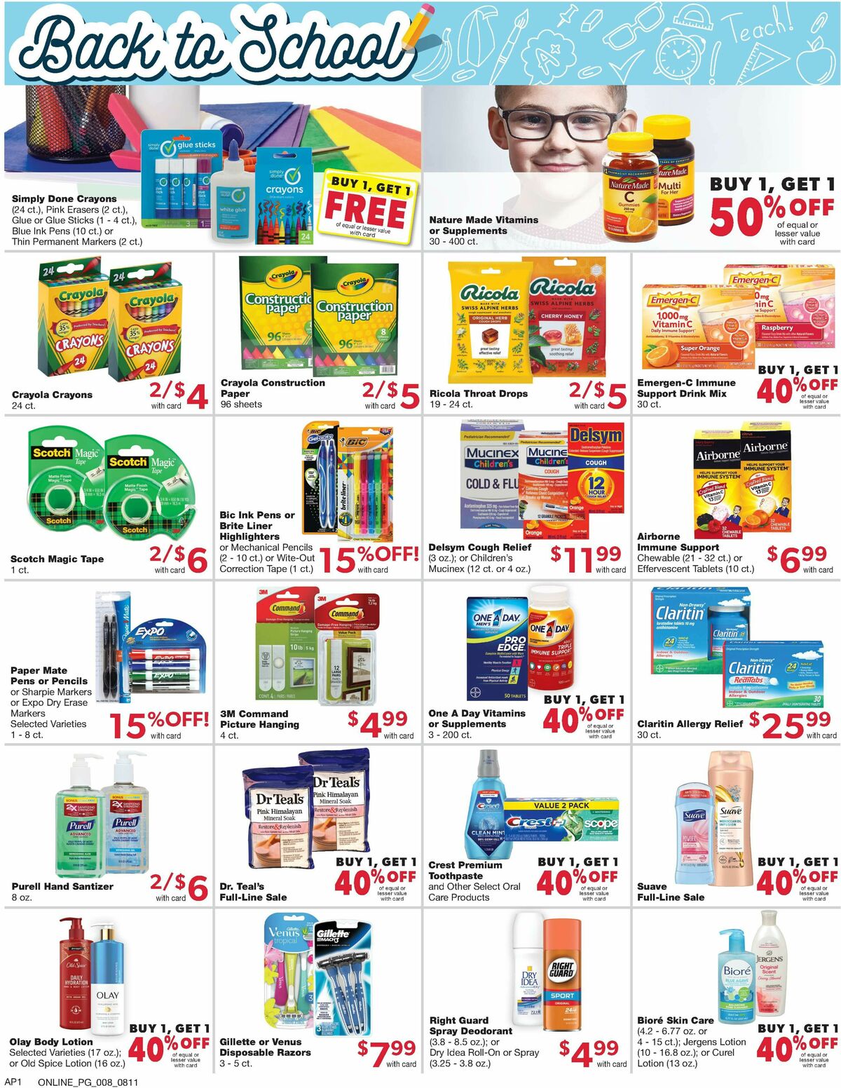 Family Fare Weekly Ad from August 11