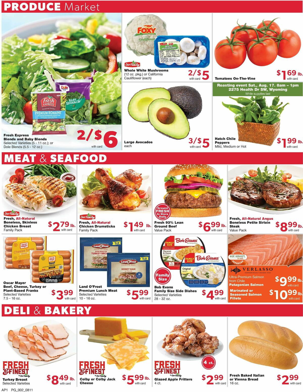 Family Fare Weekly Ad from August 11