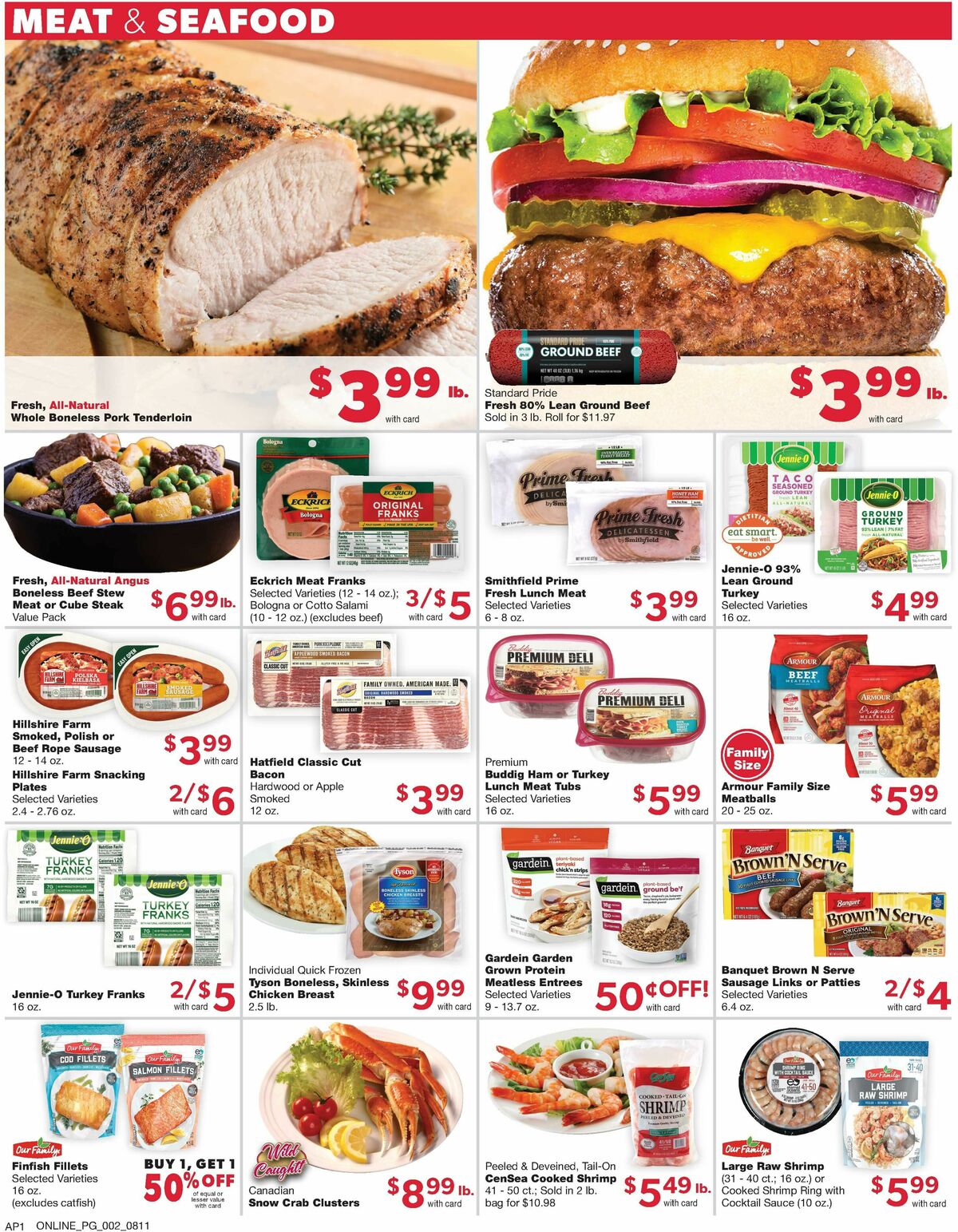 Family Fare Weekly Ad from August 11