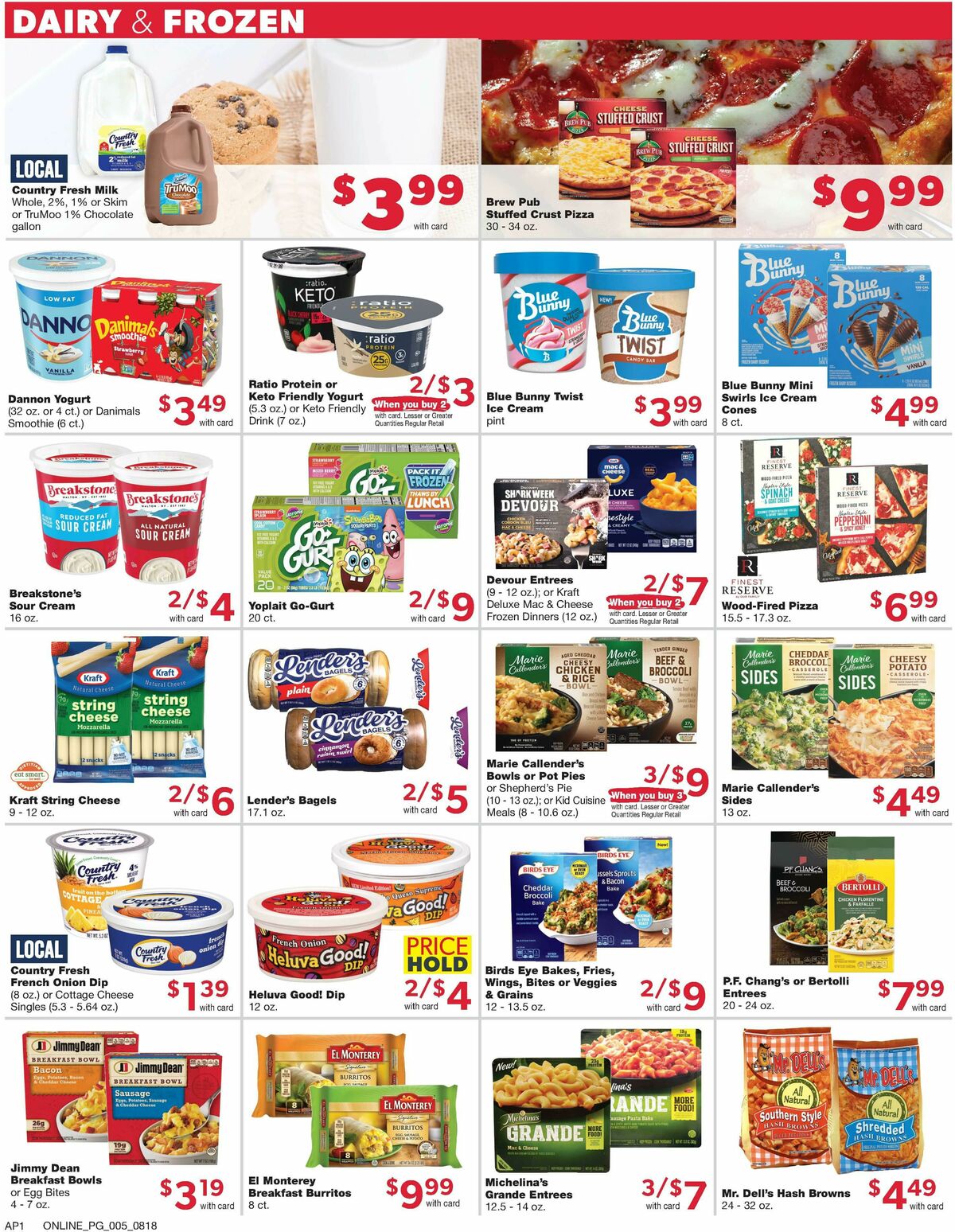 Family Fare Weekly Ad from August 18