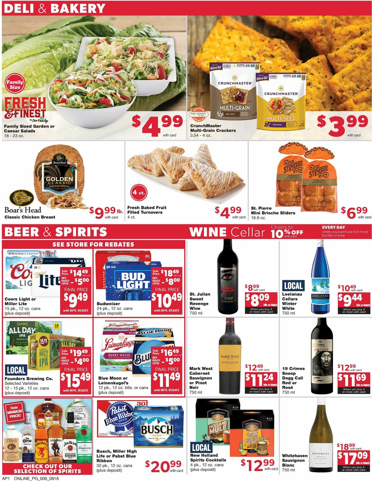 Family Fare Weekly Ad from August 18