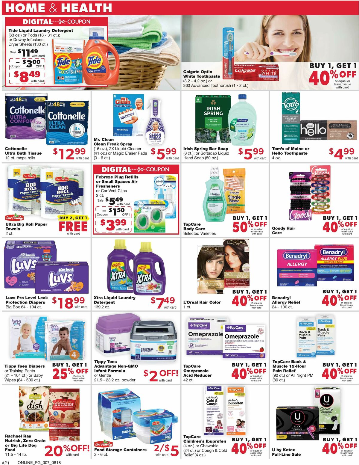 Family Fare Weekly Ad from August 18