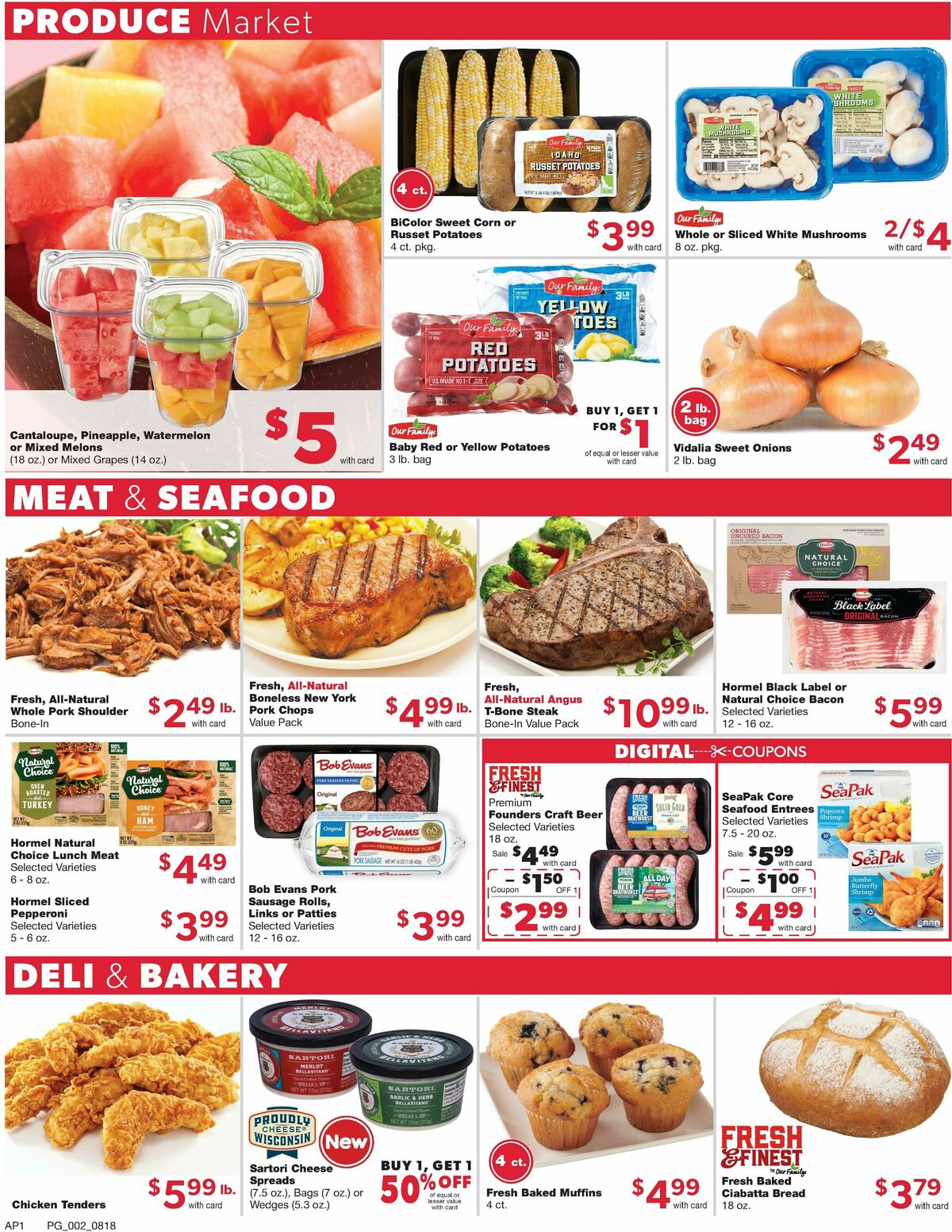 Family Fare Weekly Ad from August 18