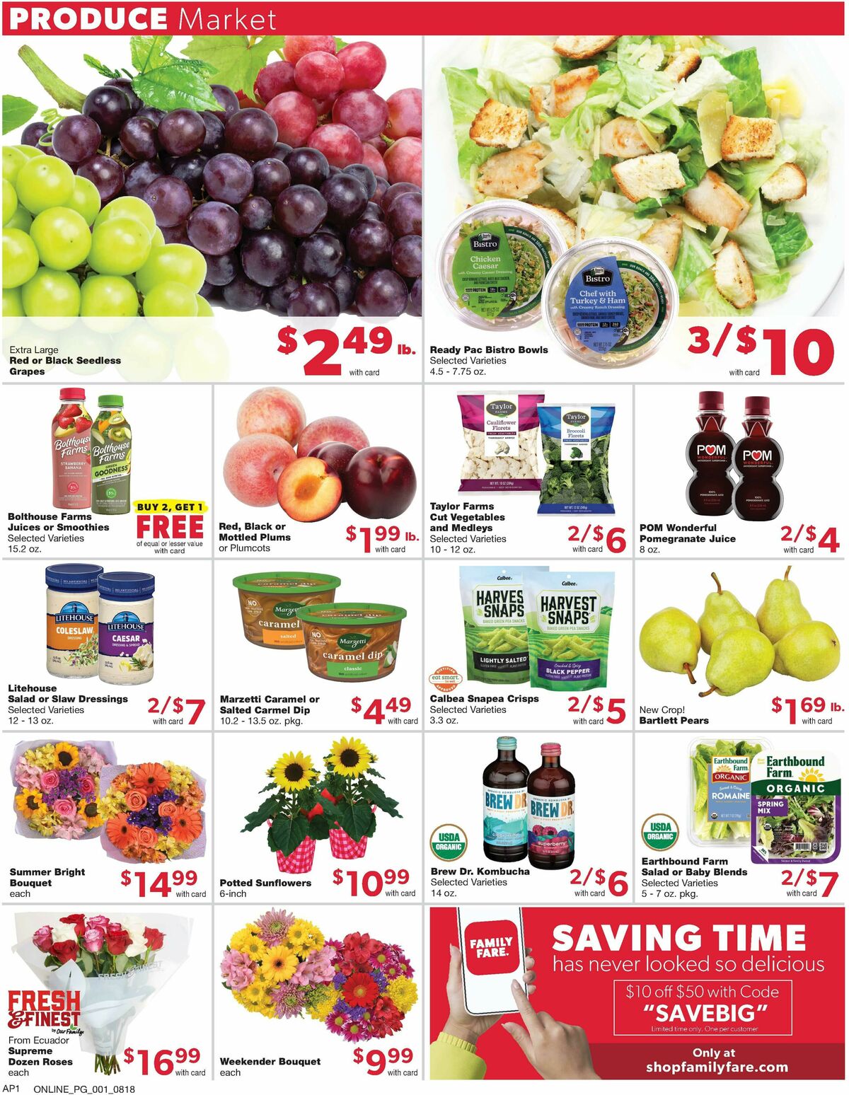 Family Fare Weekly Ad from August 18