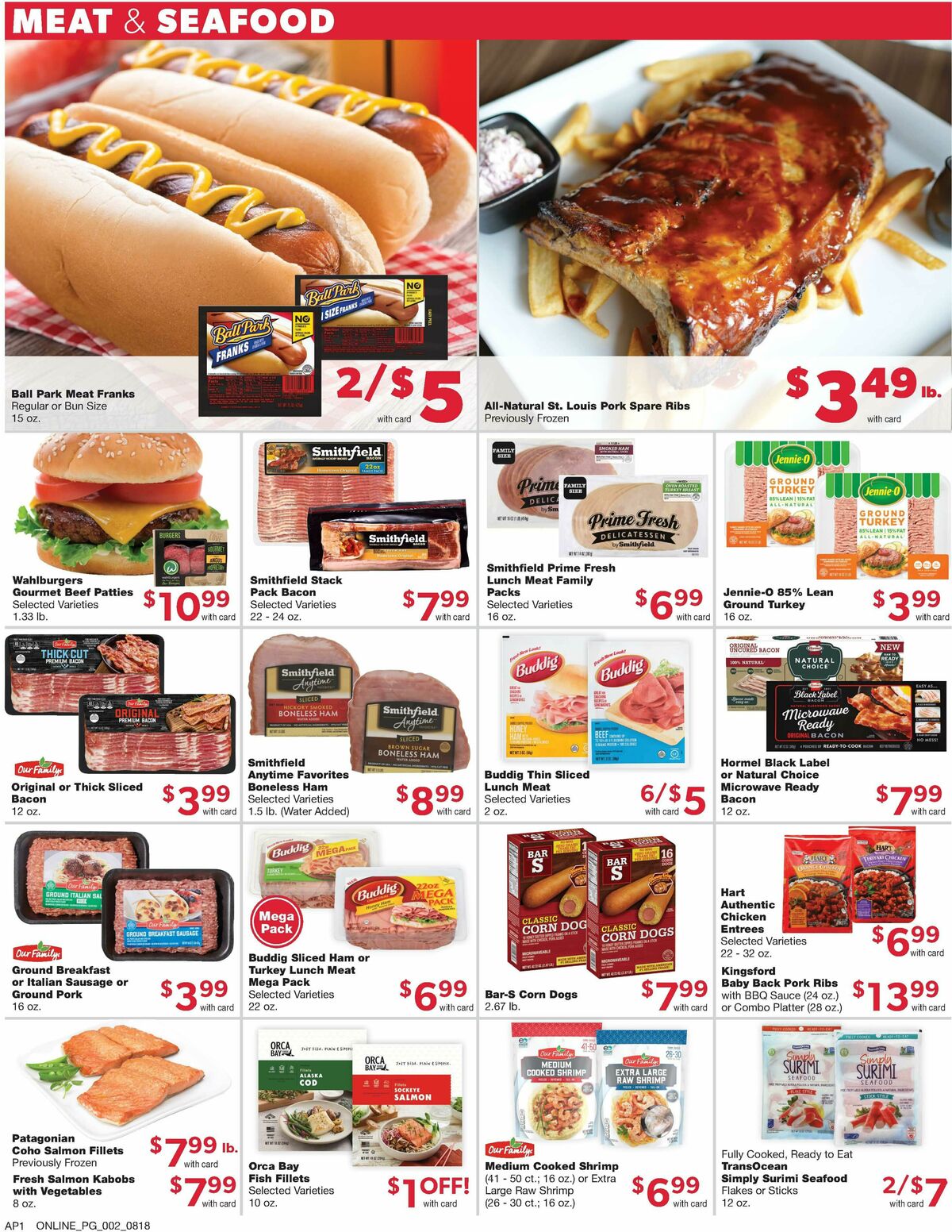 Family Fare Weekly Ad from August 18