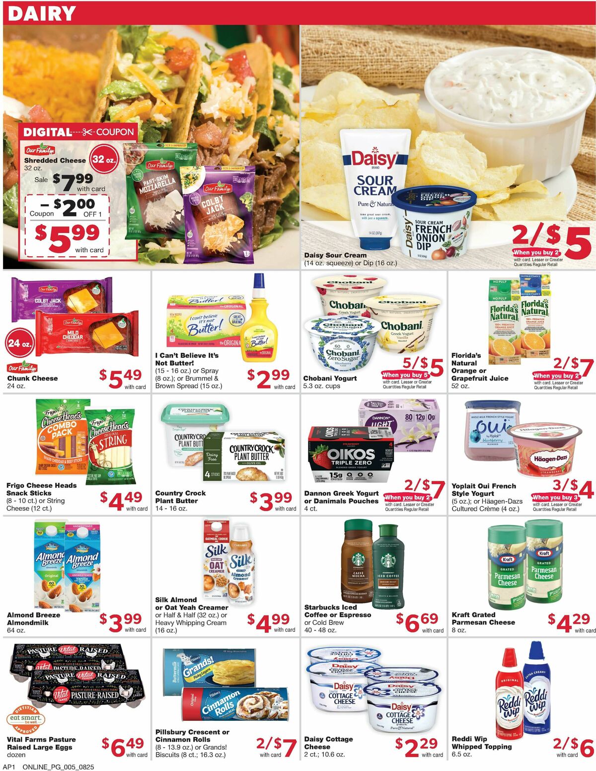 Family Fare Weekly Ad from August 25