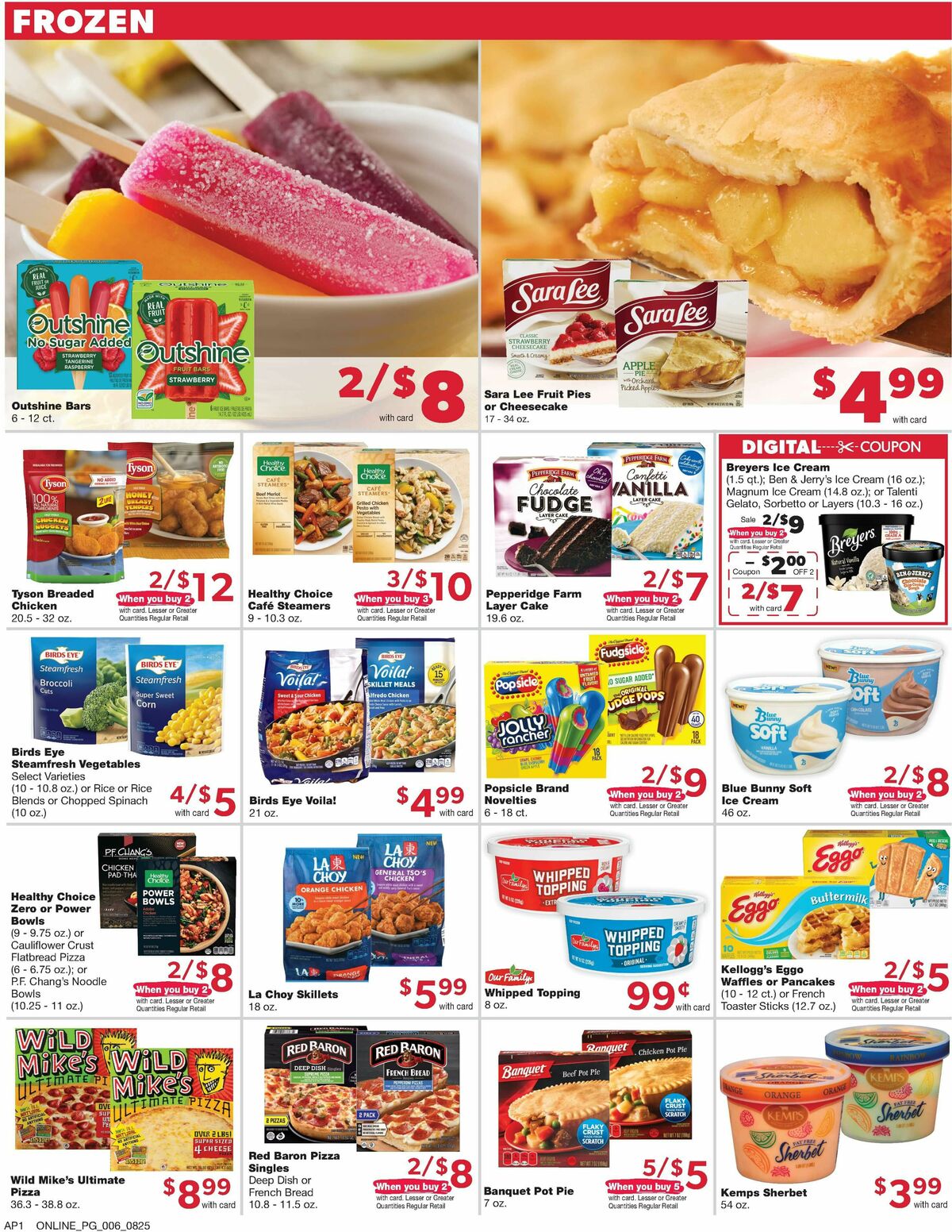 Family Fare Weekly Ad from August 25