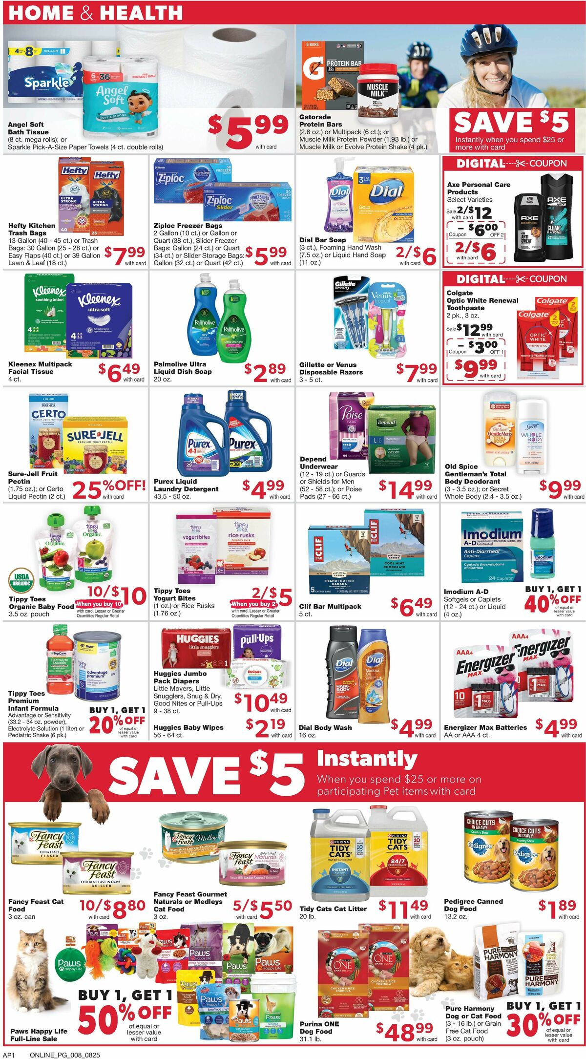 Family Fare Weekly Ad from August 25