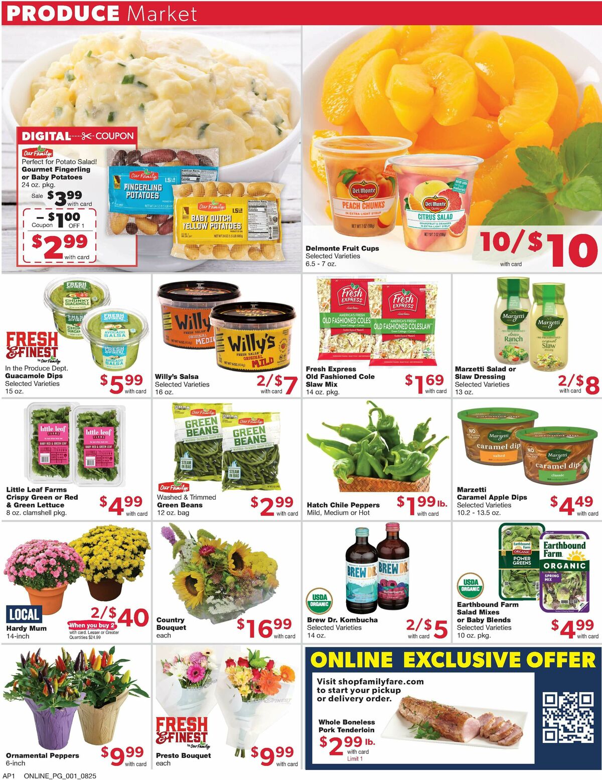 Family Fare Weekly Ad from August 25