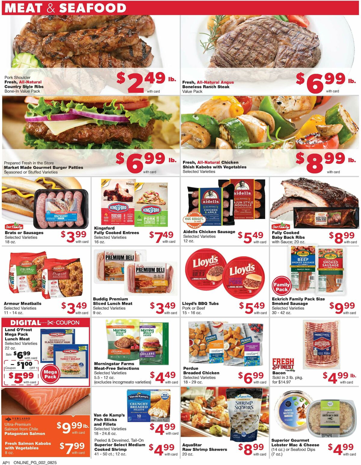 Family Fare Weekly Ad from August 25