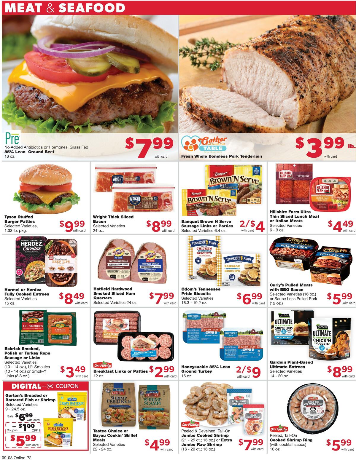 Family Fare Weekly Ad from September 3