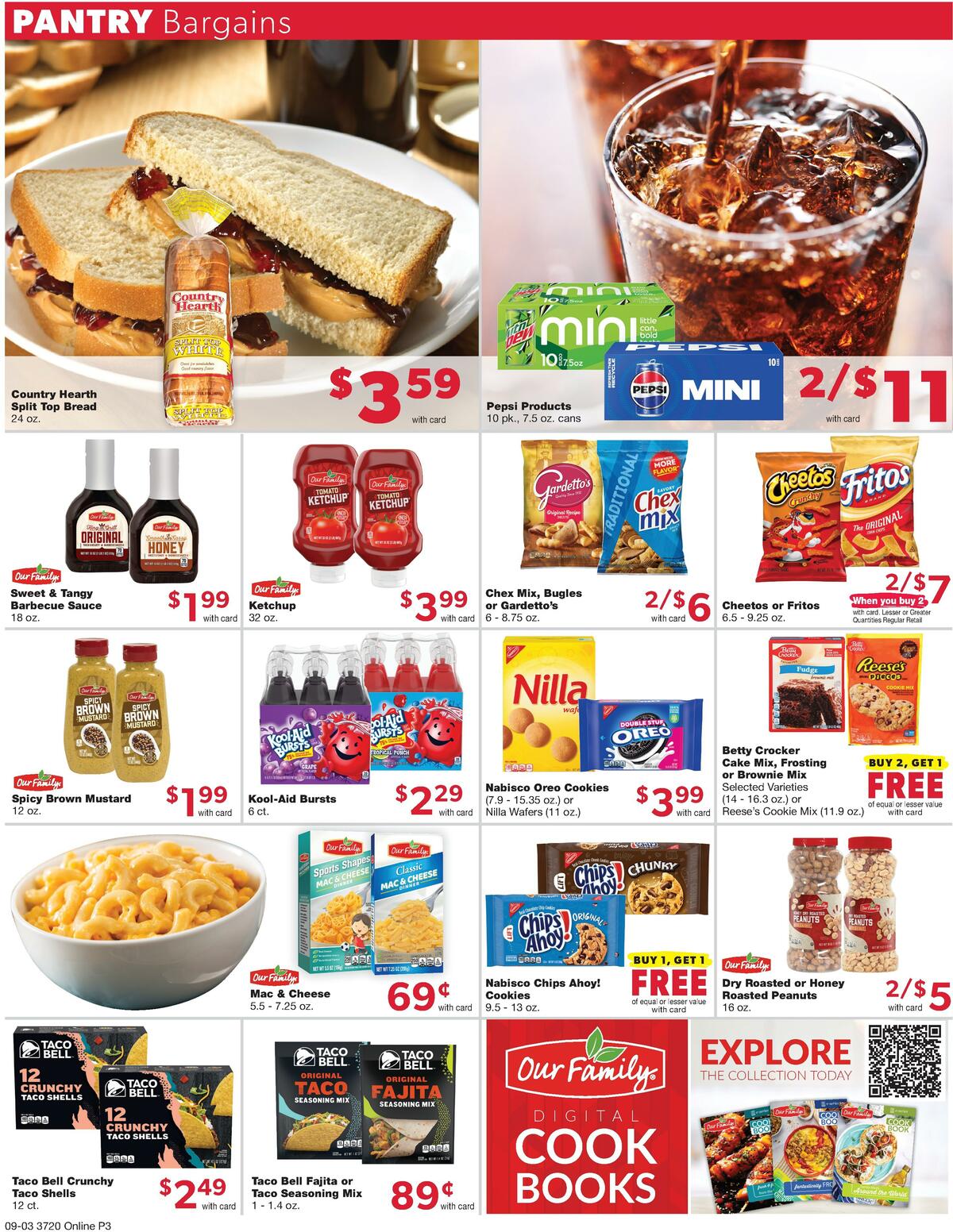 Family Fare Weekly Ad from September 3