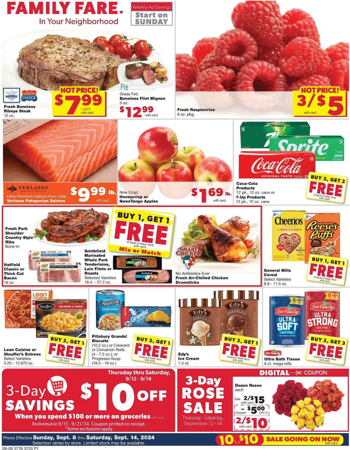 Family Fare Weekly Ad from September 8