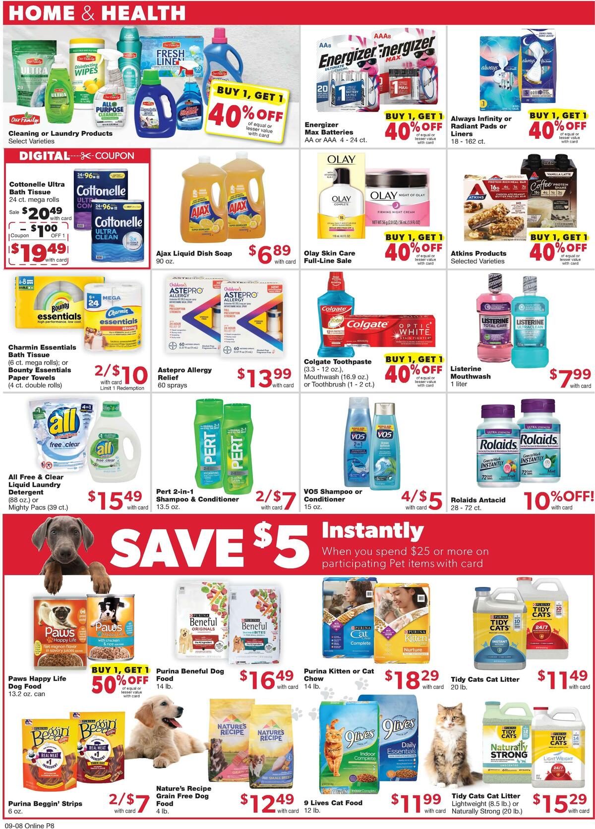 Family Fare Weekly Ad from September 8