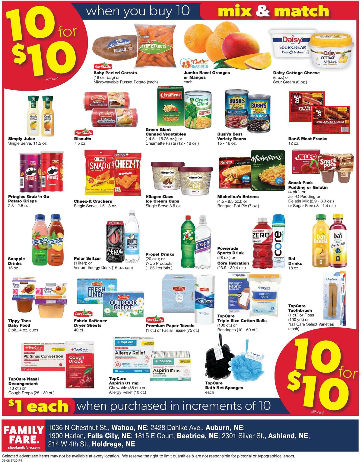 Family Fare Weekly Ad from September 8