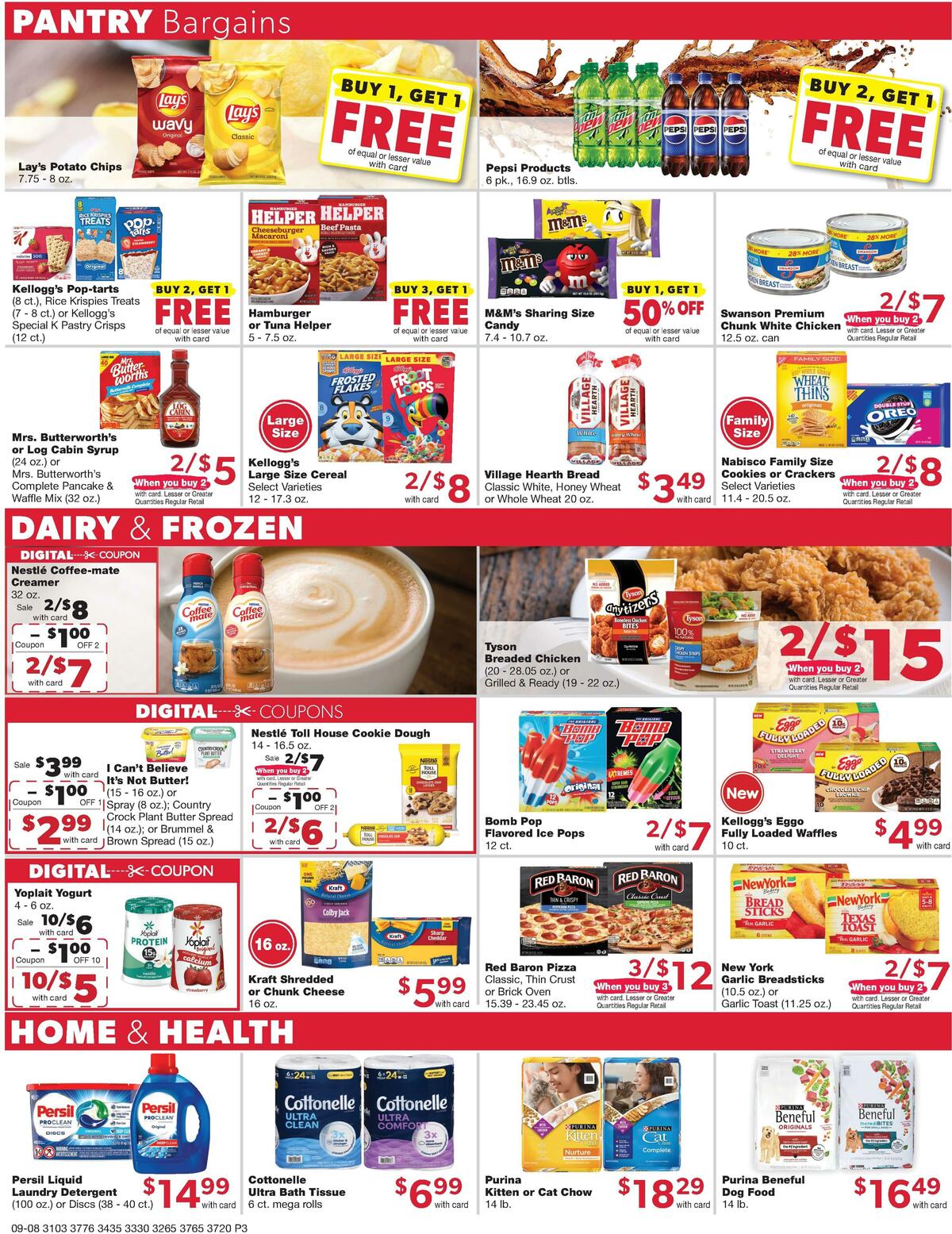 Family Fare Weekly Ad from September 8