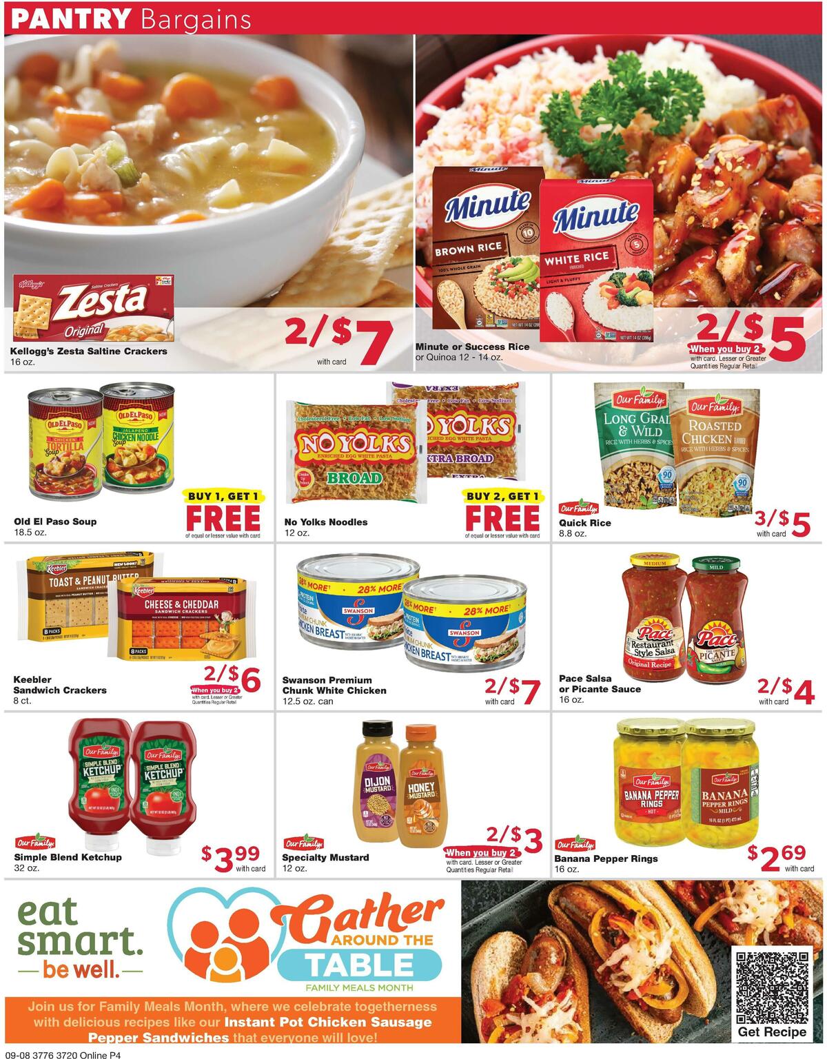 Family Fare Weekly Ad from September 8