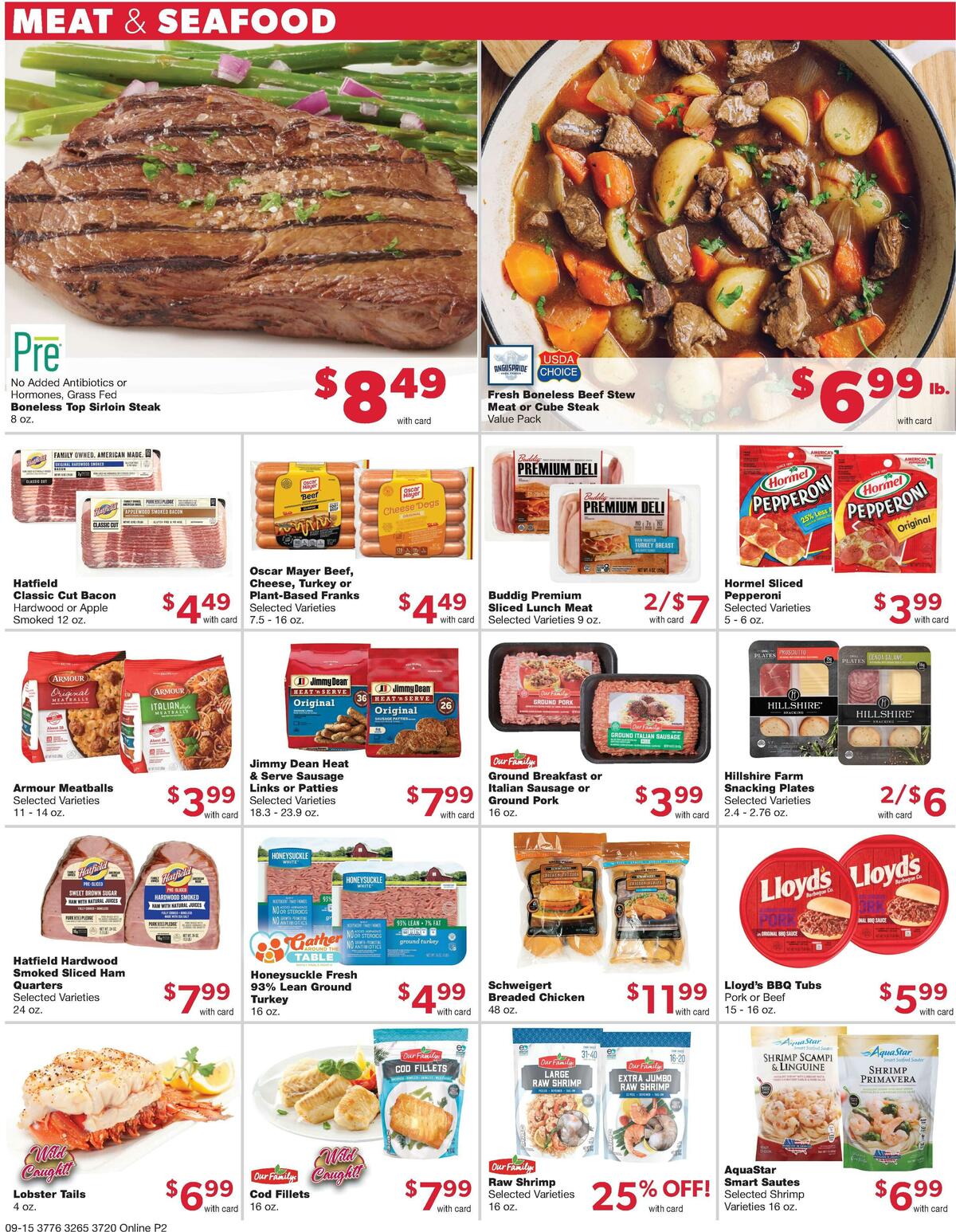 Family Fare Weekly Ad from September 15