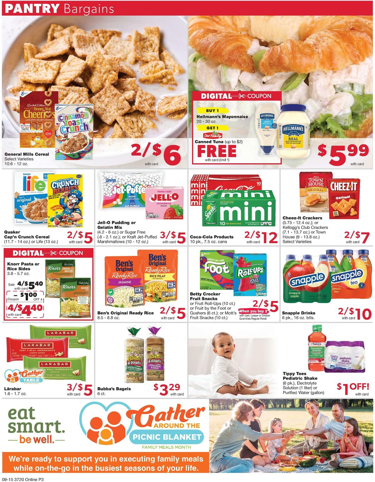 Family Fare Weekly Ad from September 15