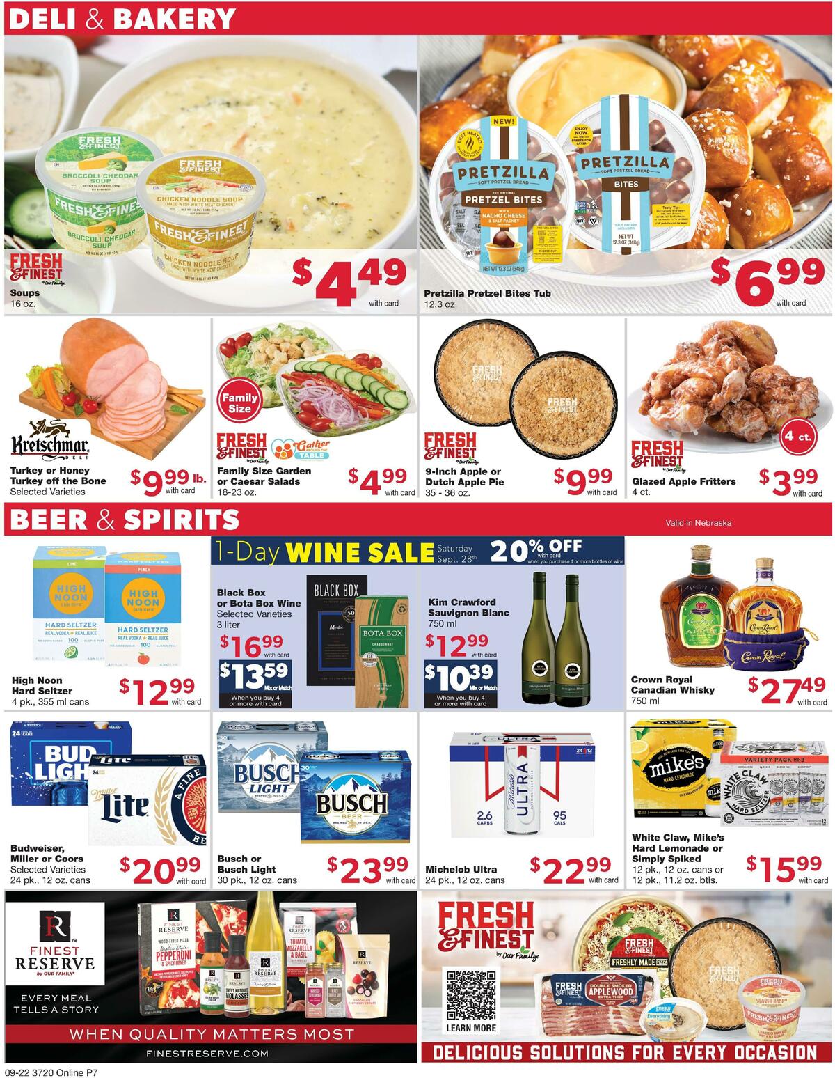 Family Fare Weekly Ad from September 22