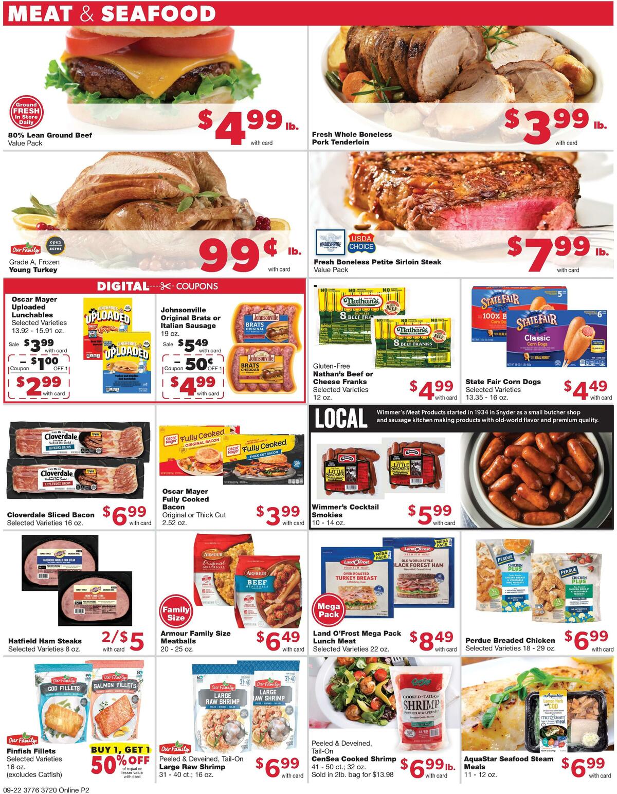 Family Fare Weekly Ad from September 22