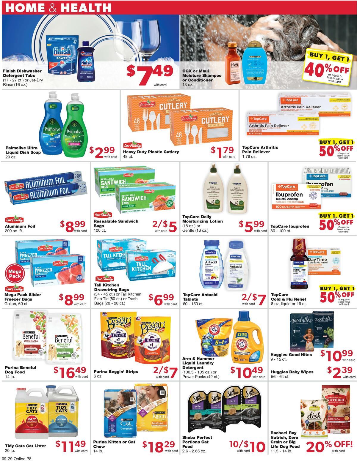 Family Fare Weekly Ad from September 29