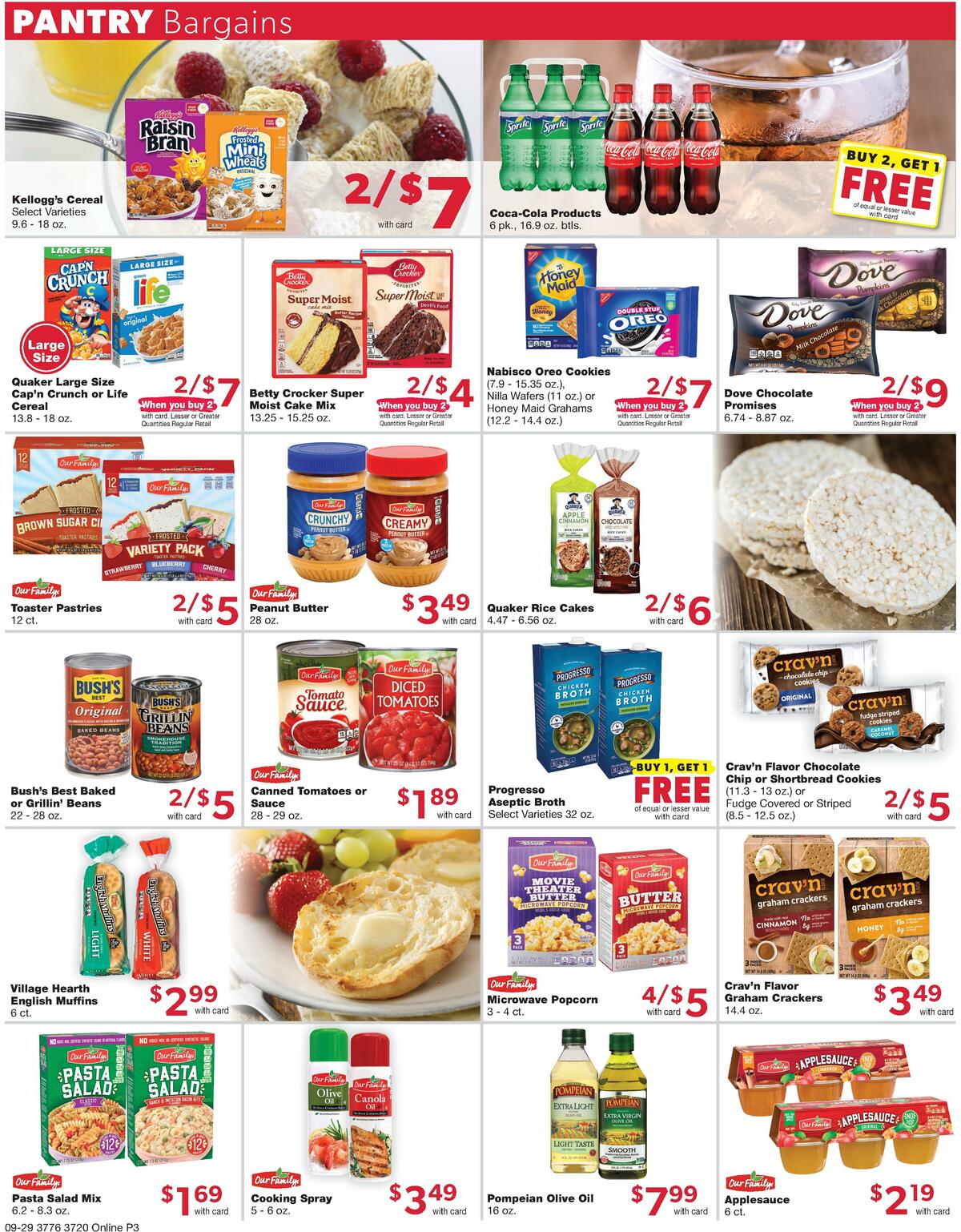 Family Fare Weekly Ad from September 29