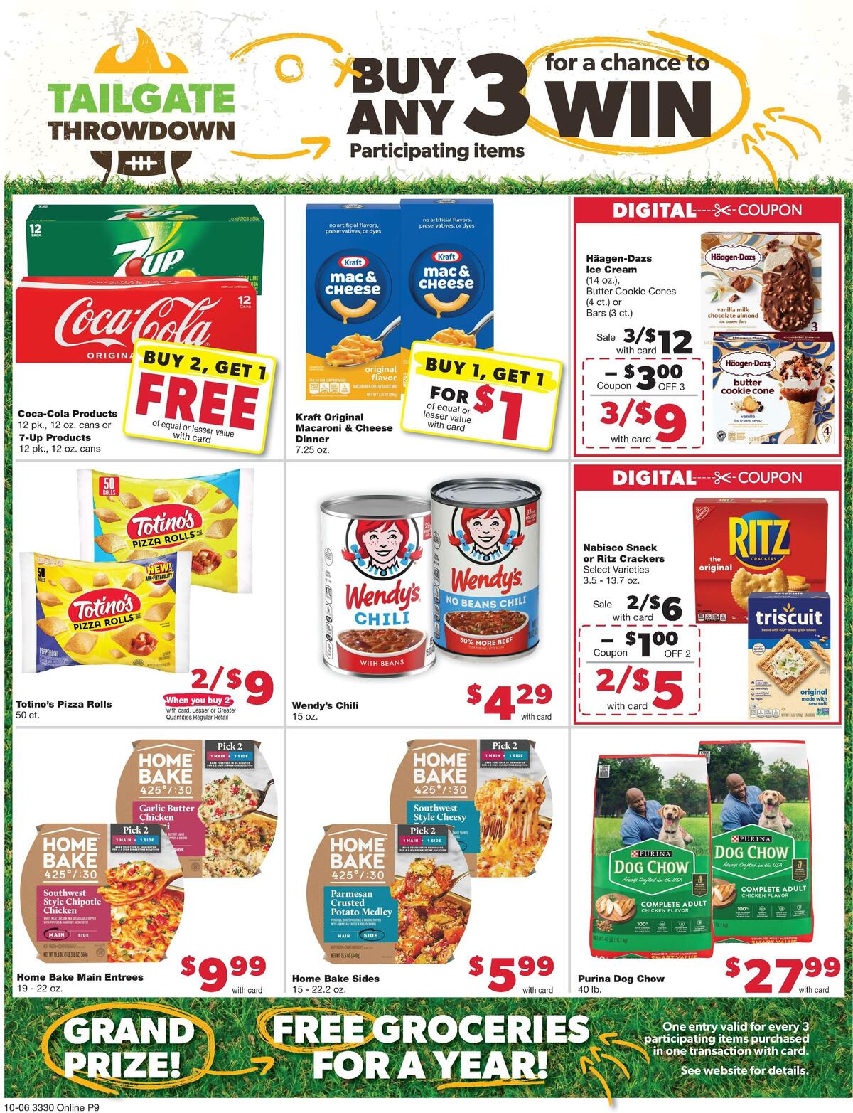 Family Fare Weekly Ad from October 6