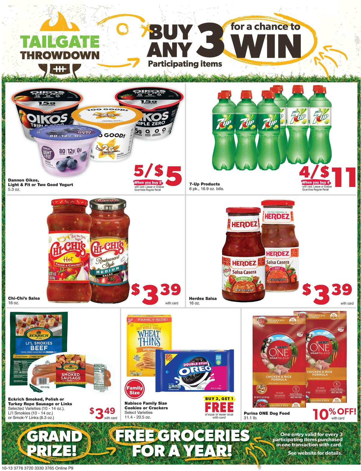 Family Fare Weekly Ad from October 13