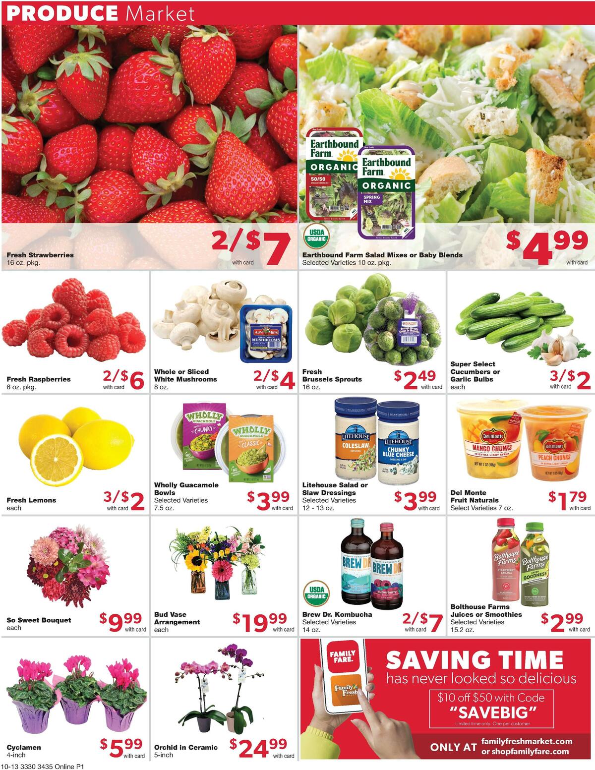 Family Fare Weekly Ad from October 13