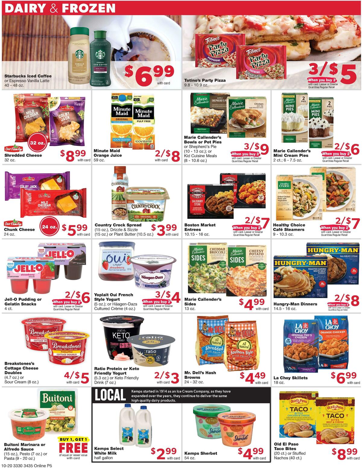 Family Fare Weekly Ad from October 20