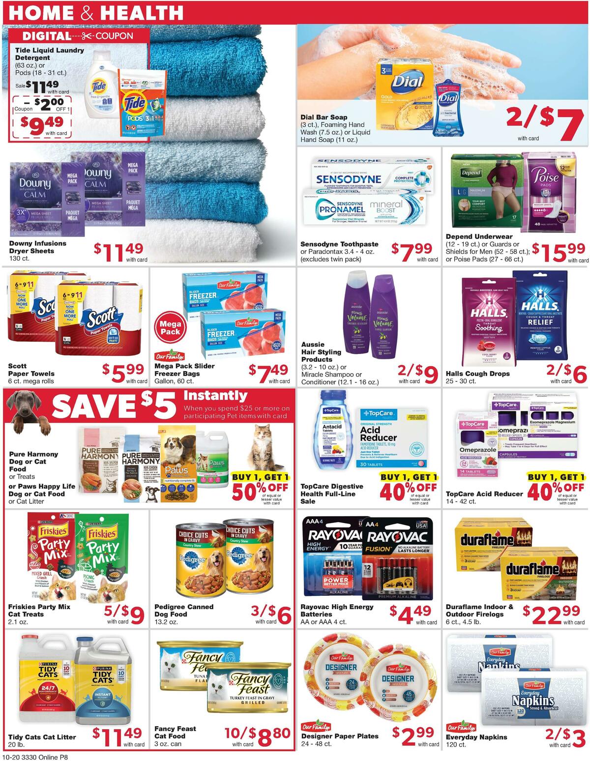 Family Fare Weekly Ad from October 20