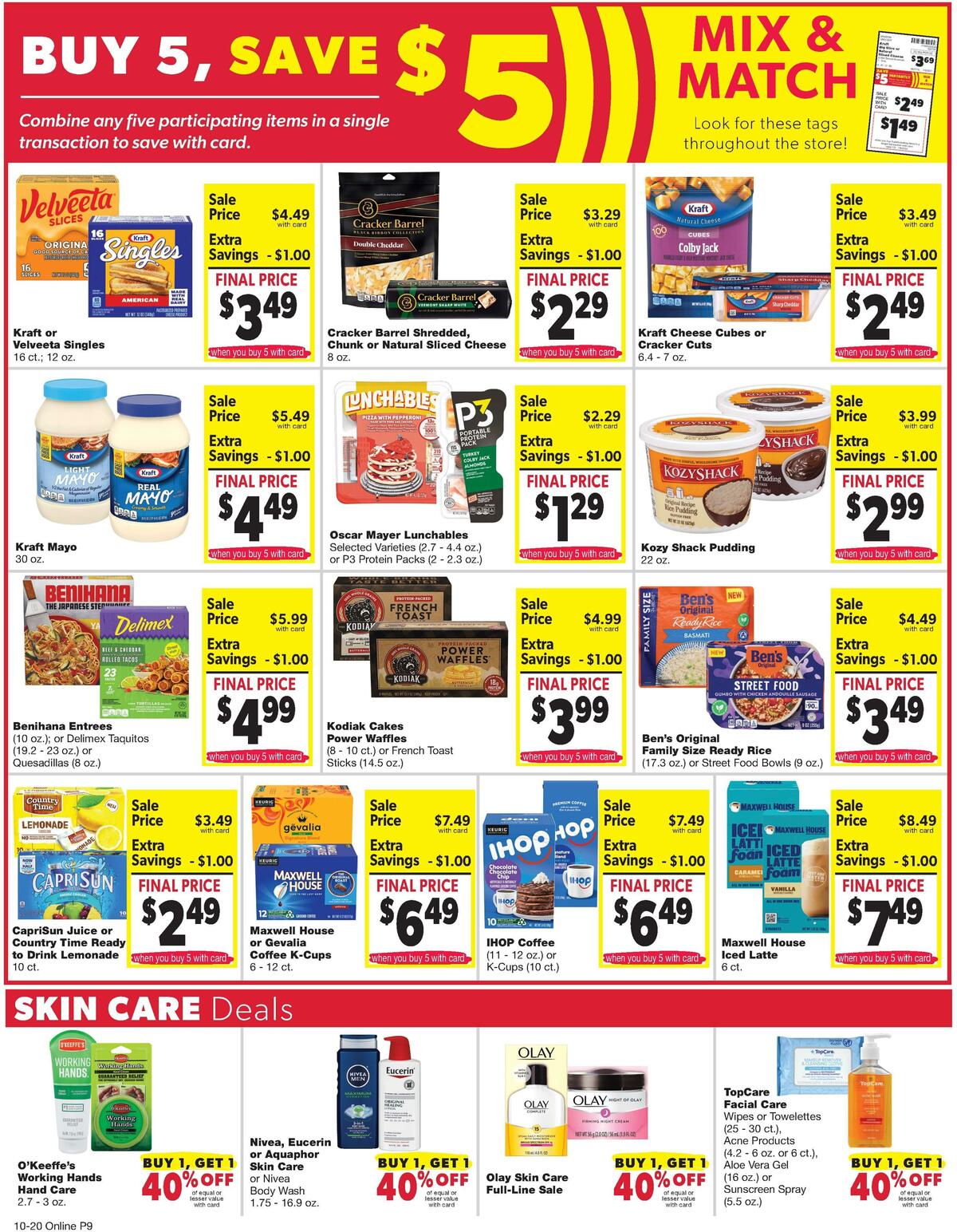 Family Fare Weekly Ad from October 20