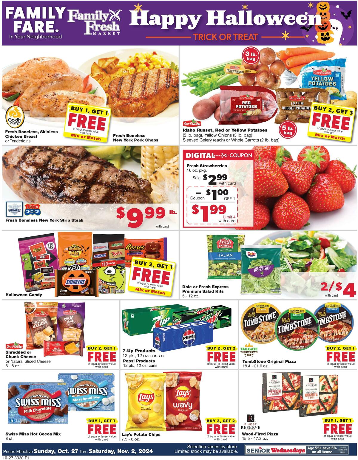 Family Fare Weekly Ad from October 27