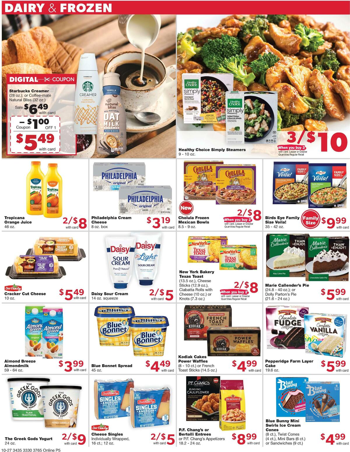 Family Fare Weekly Ad from October 27